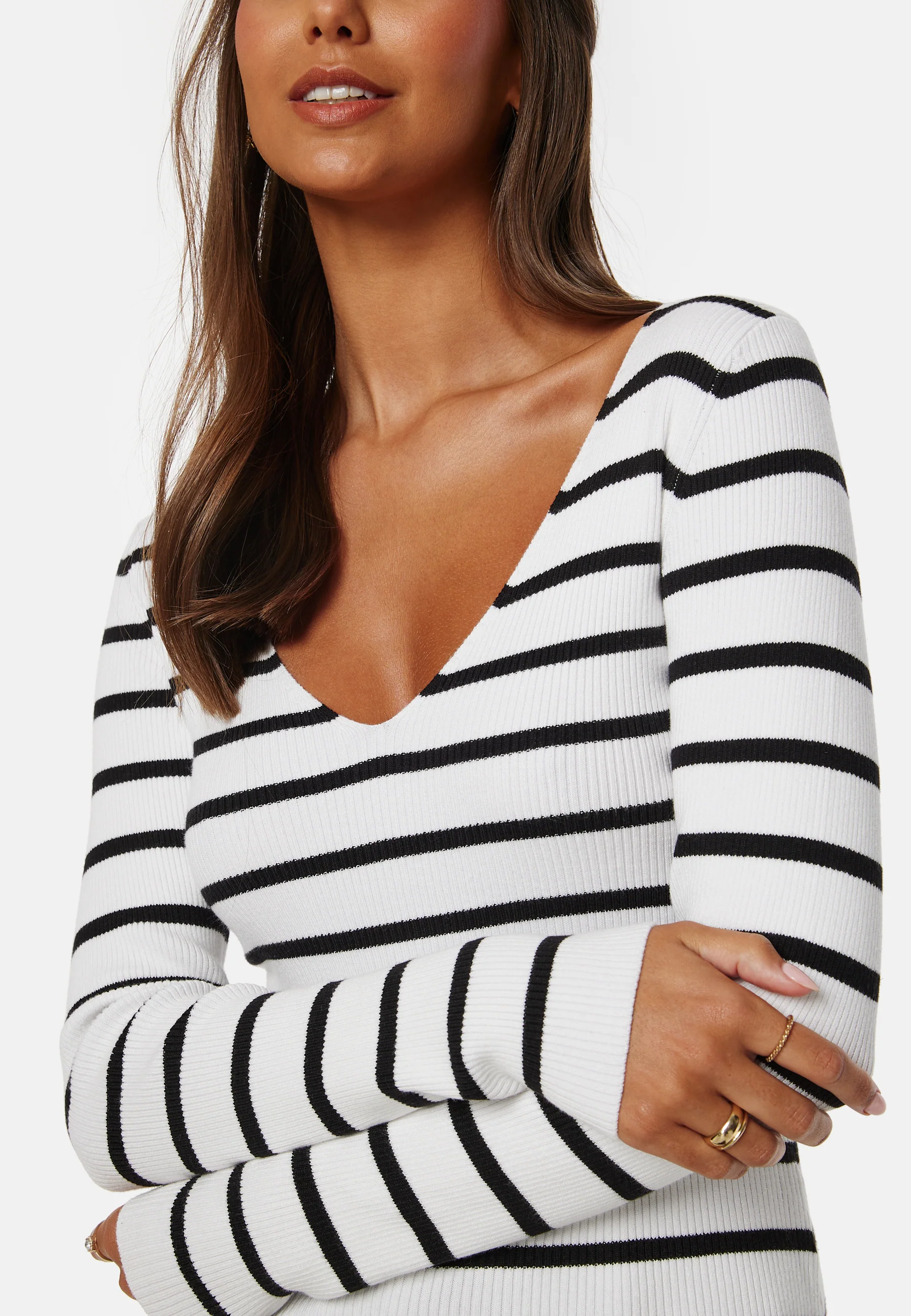 V-neck Knitted Top - Image 4