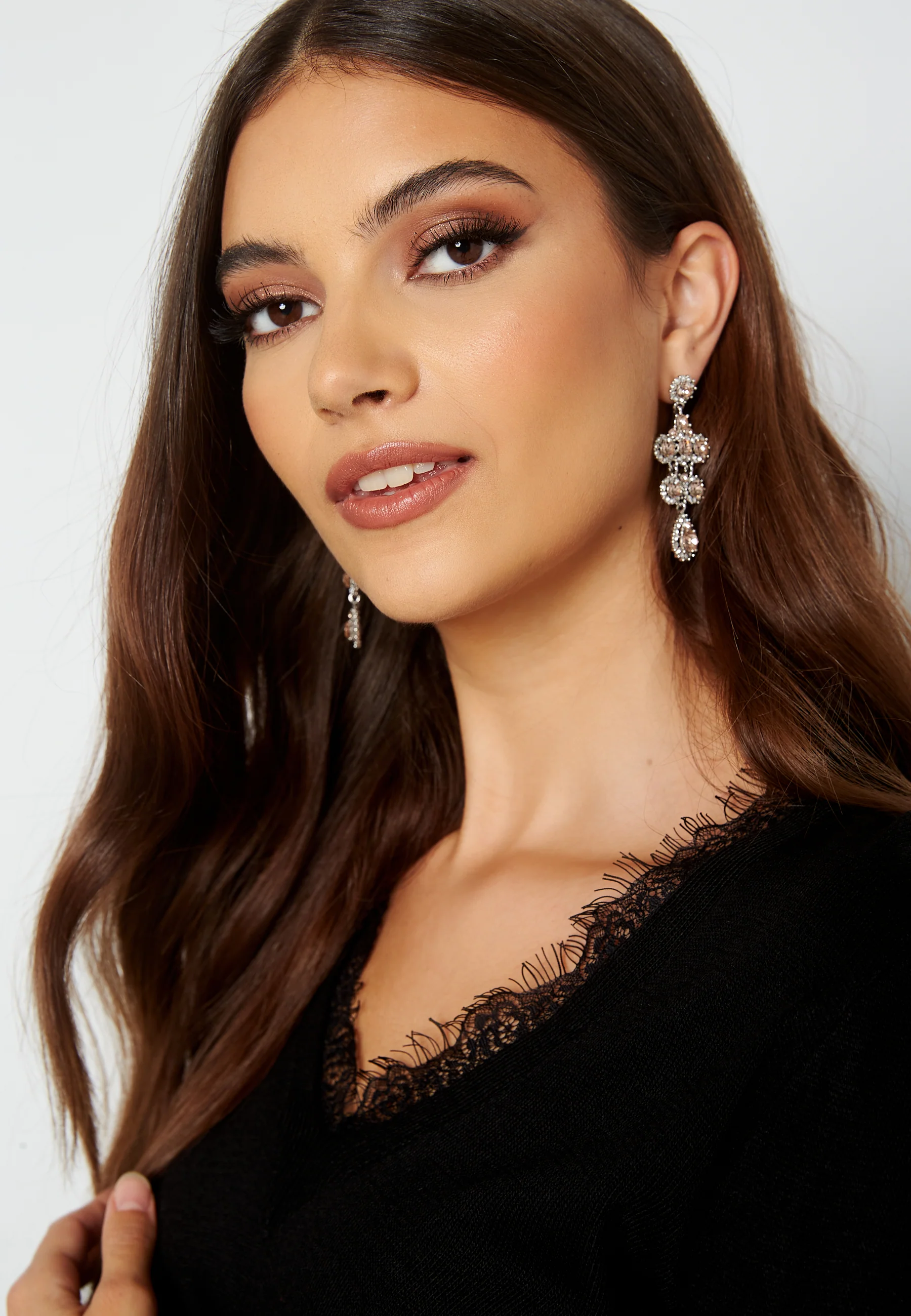 V-Neck Lace Sweater - Image 4