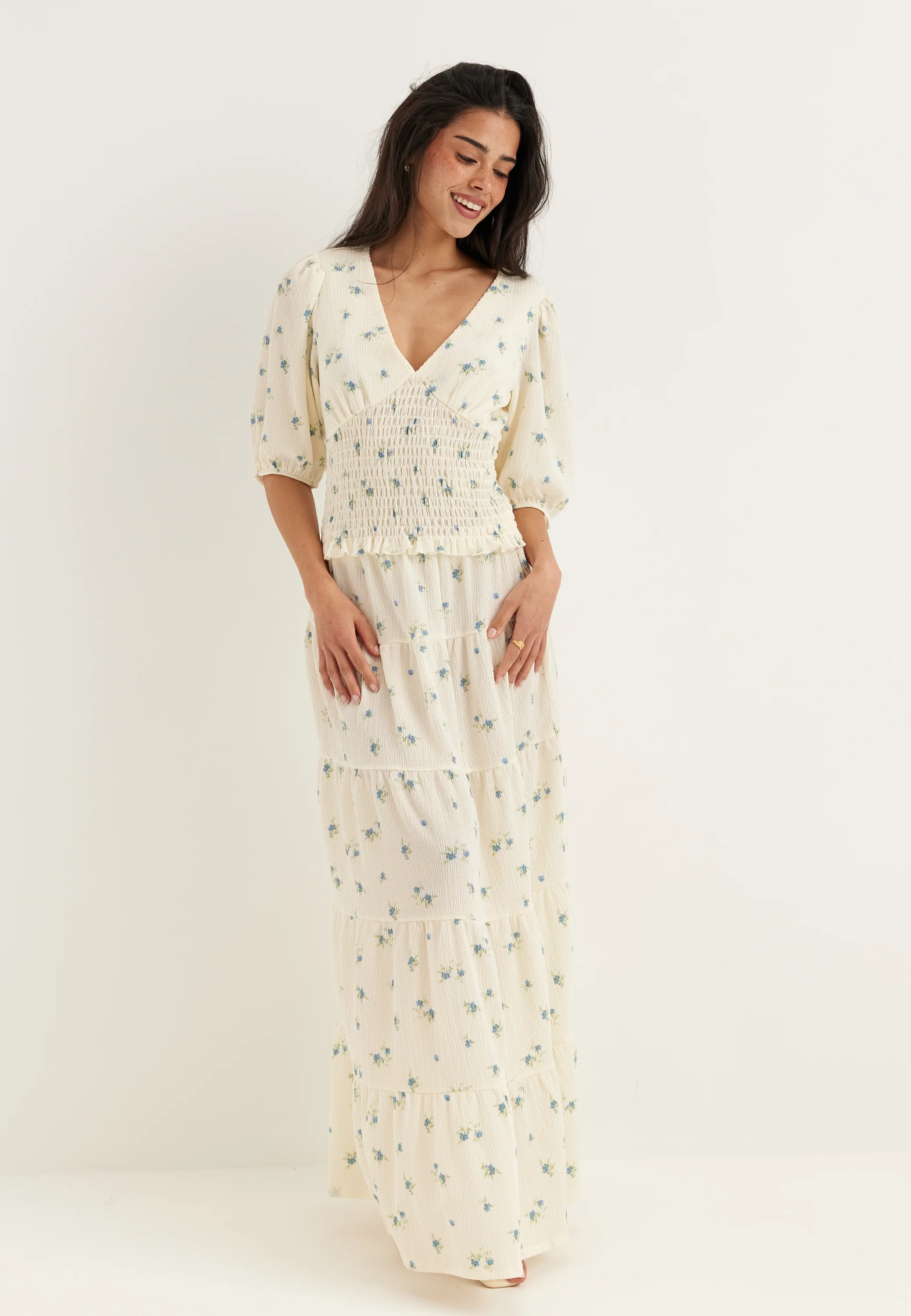 V-neck Smock Top - Image 6