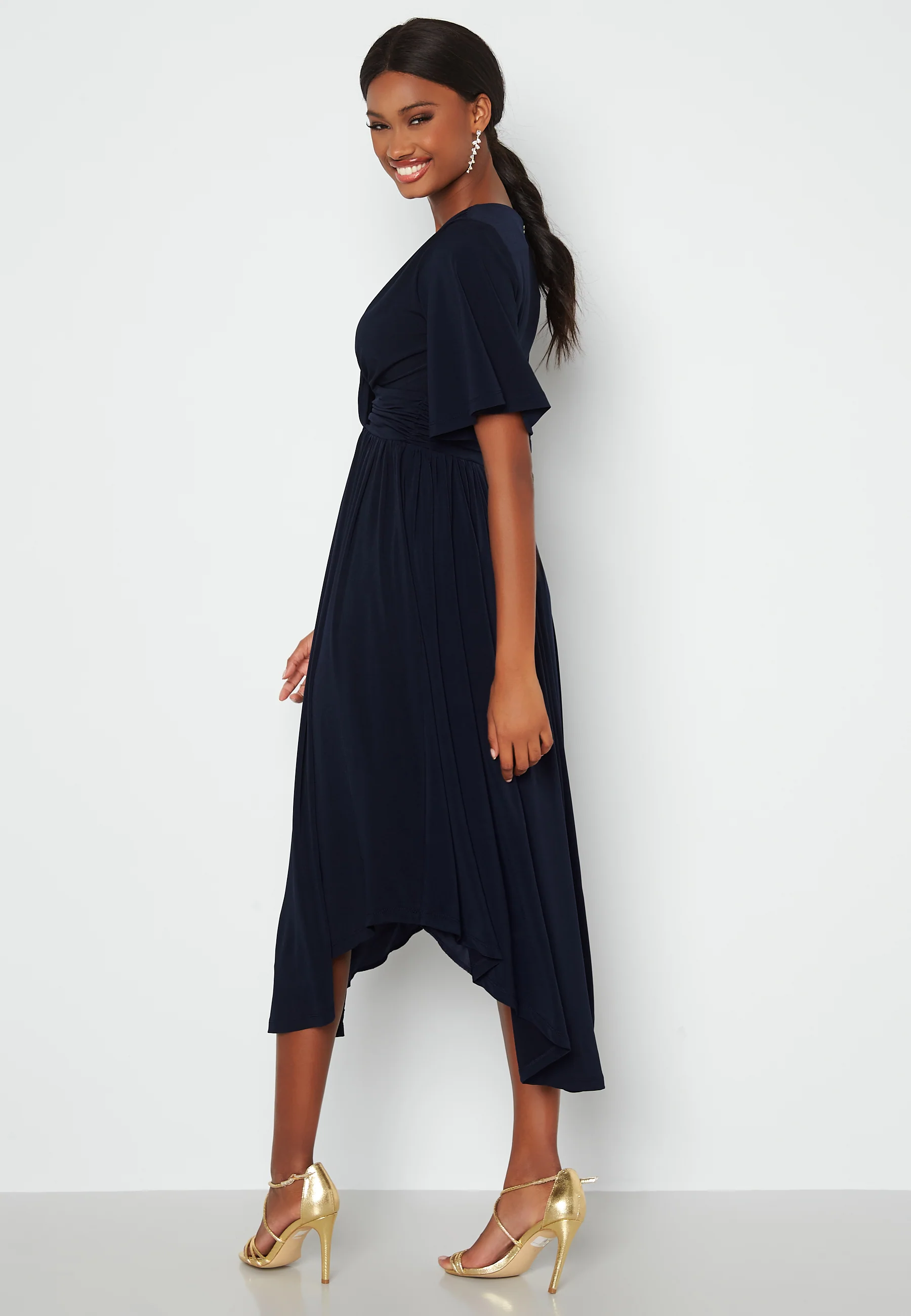 Valeria Butterfly Sleeve Dress - Image 3
