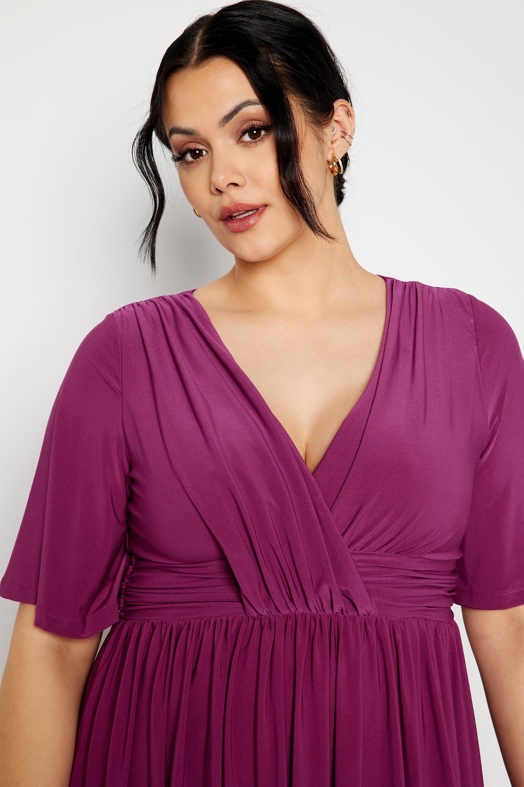 Valeria Butterfly Sleeve Dress - Image 8