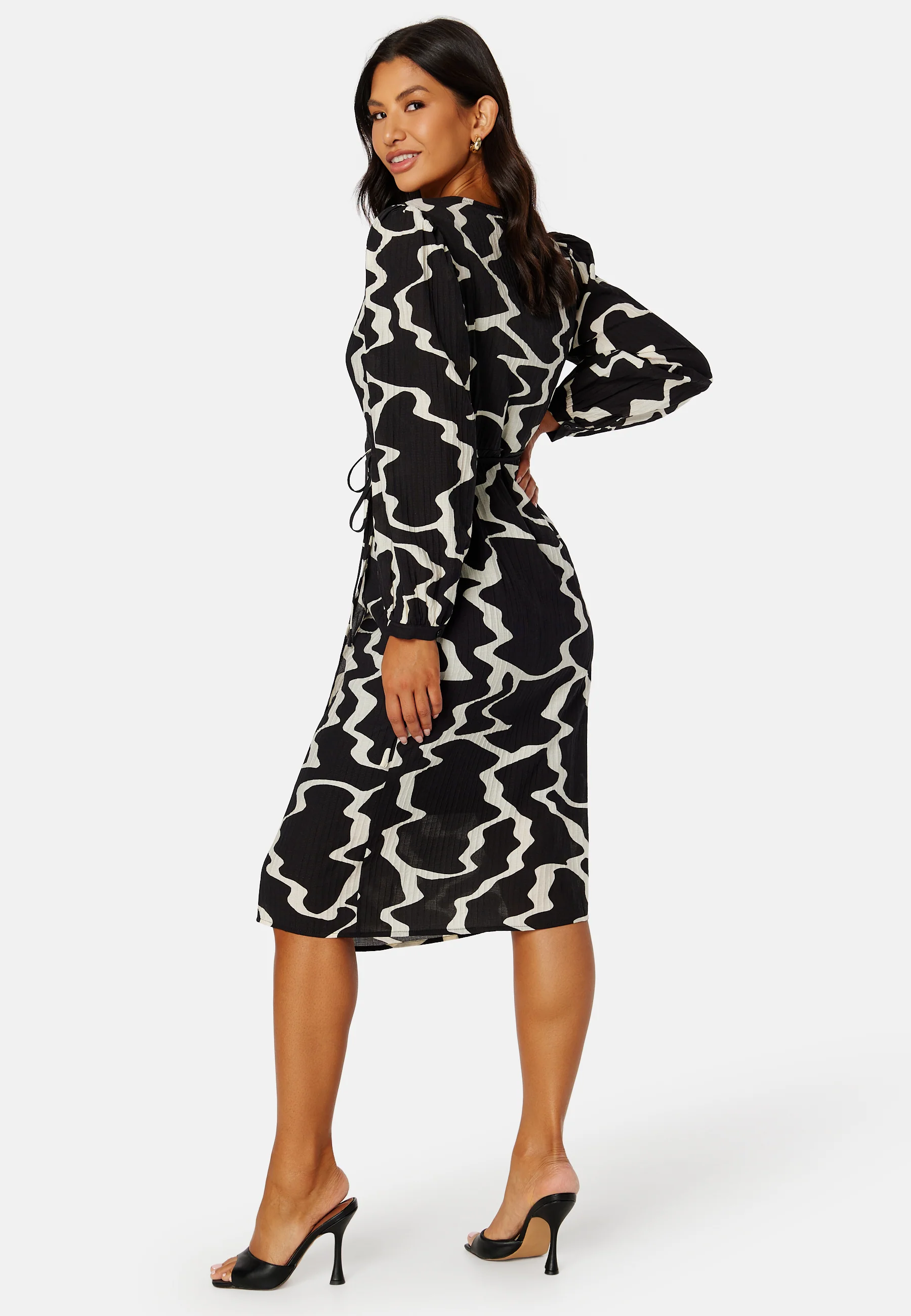 Vanja L/S Wrap Dress - Image 2