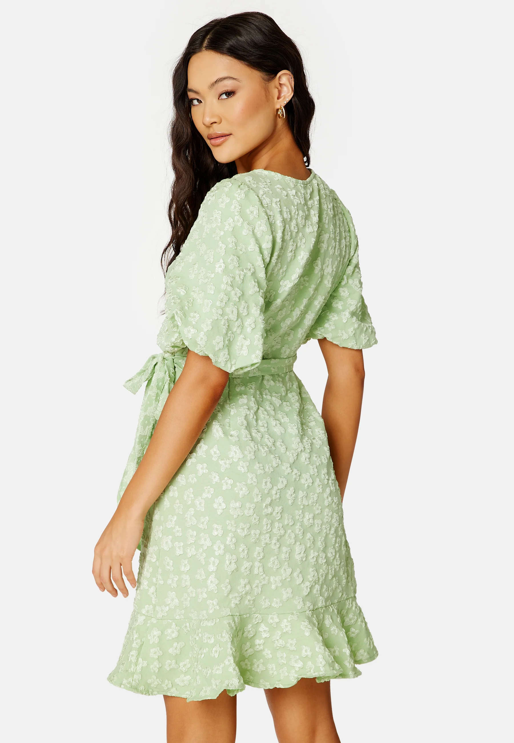 Vea 2/4 Wrap Dress - Image 4