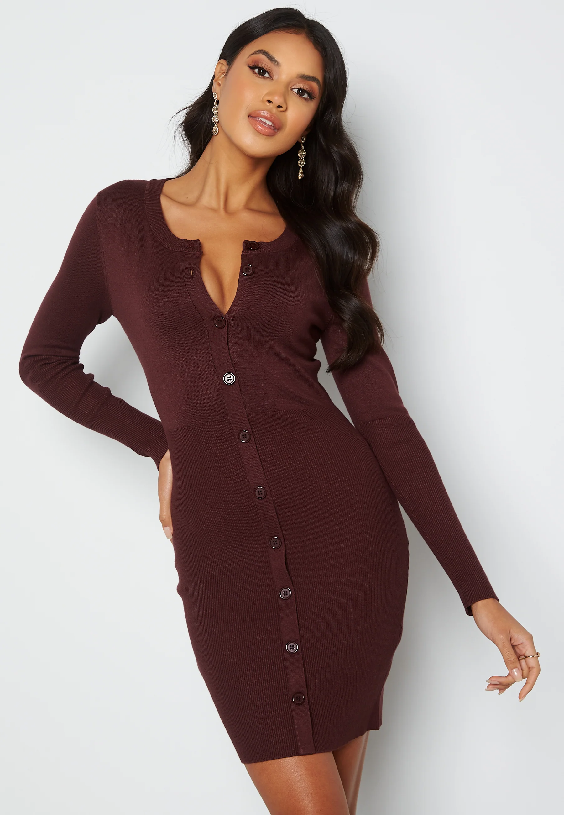 Venette Knitted Dress - Image 2