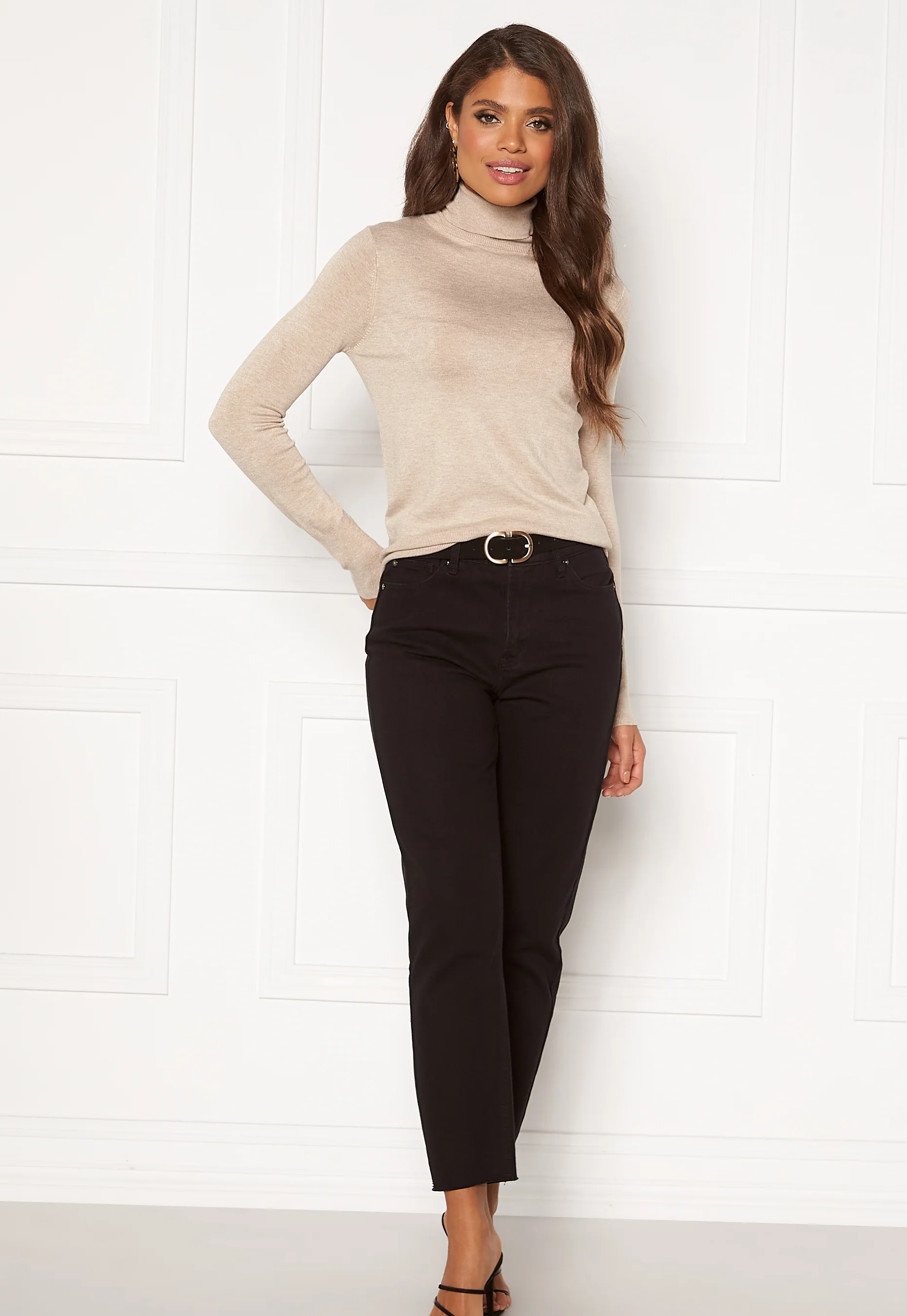 Venice L/S Rollneck Pullover KNT - Image 2