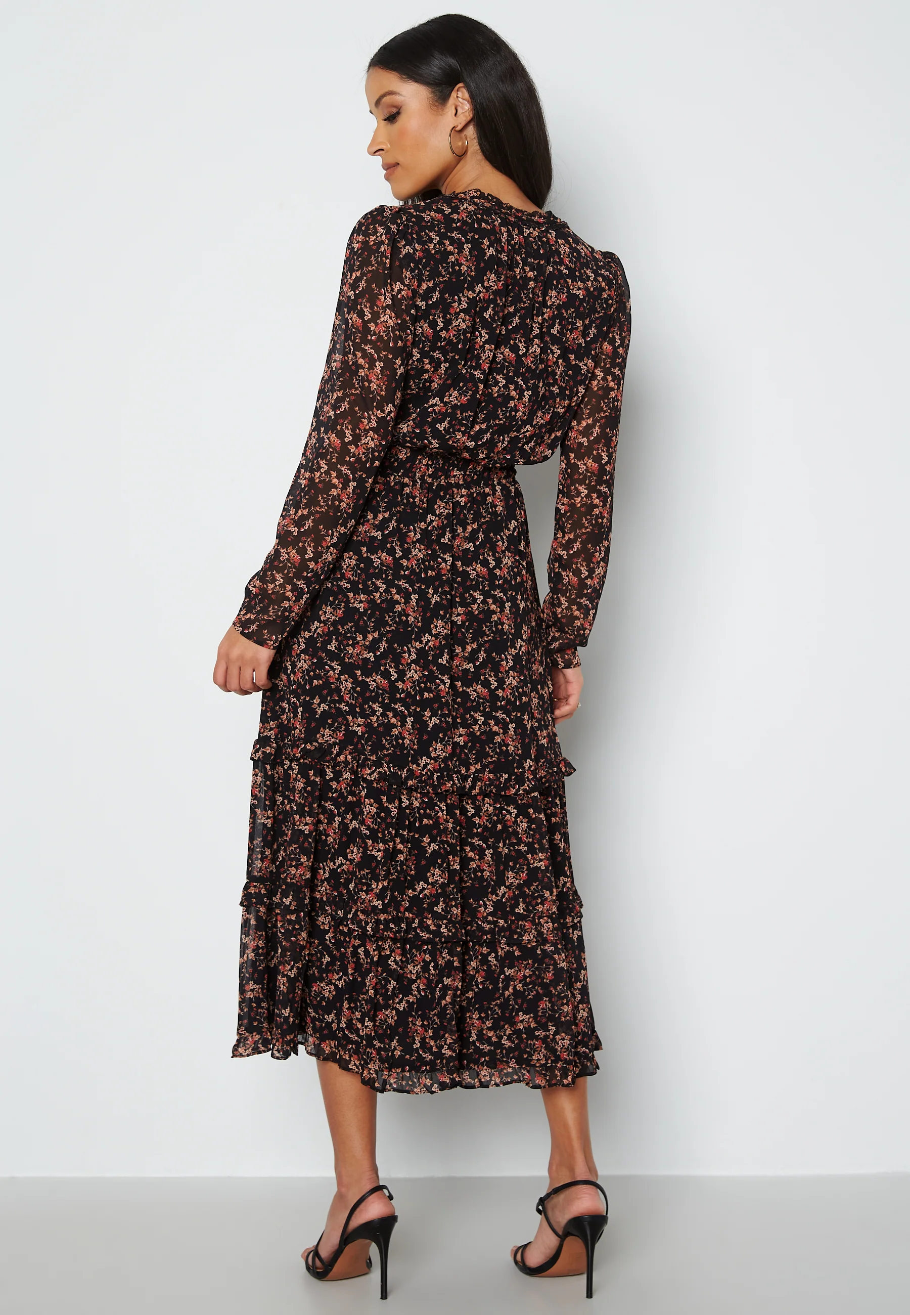 Vera Tiered Midi Dress - Image 2