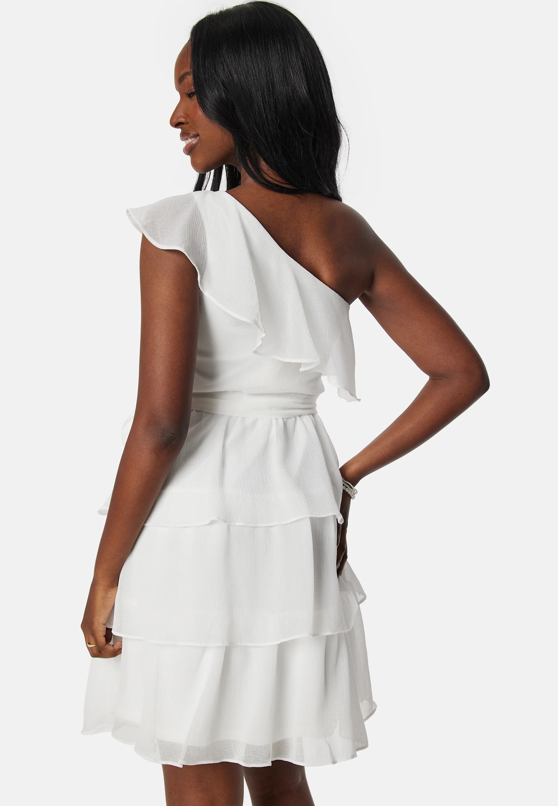 Viabbelone flounce short dress - Image 2