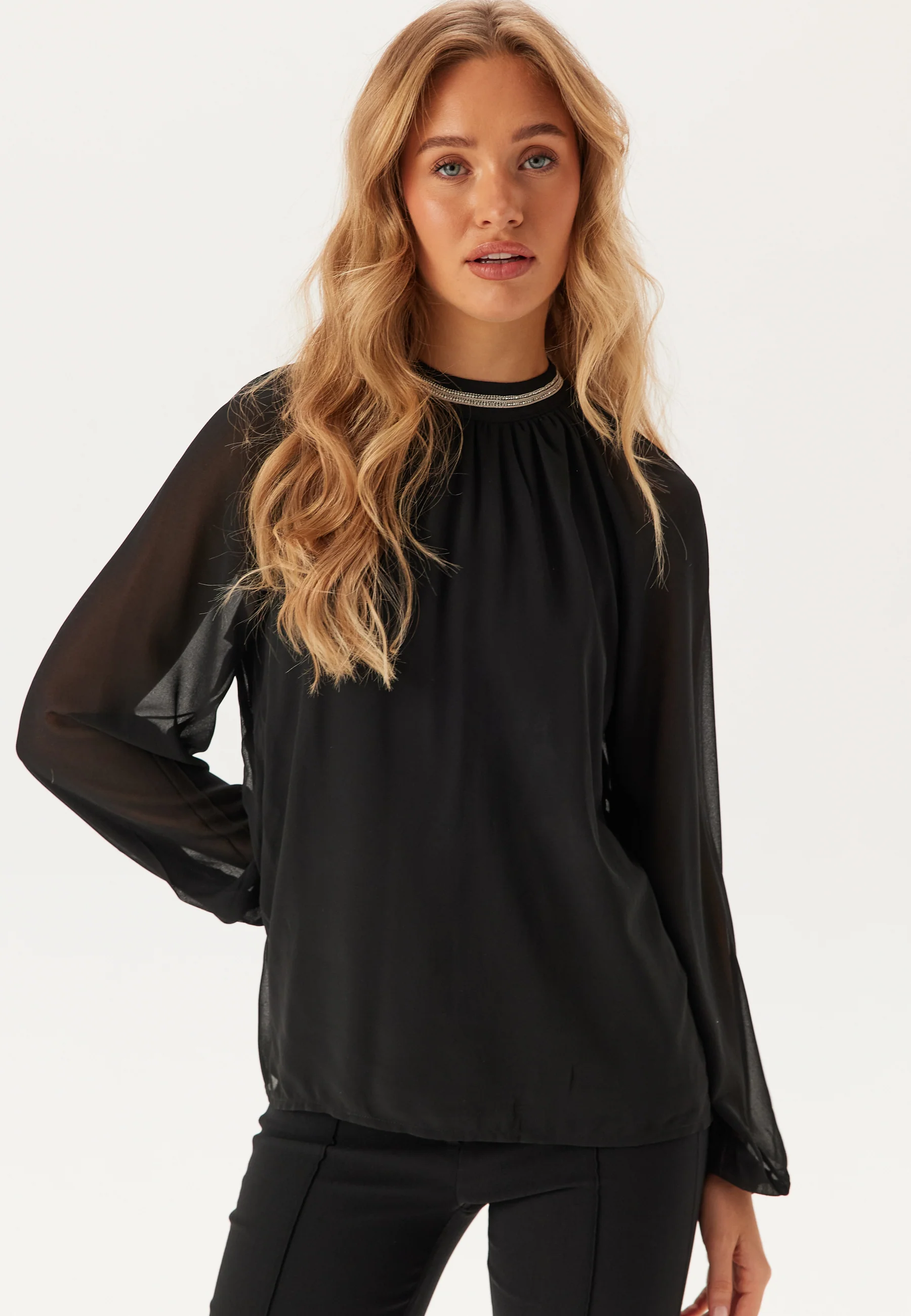 Vianlis High Neck L/S Top - Image 3