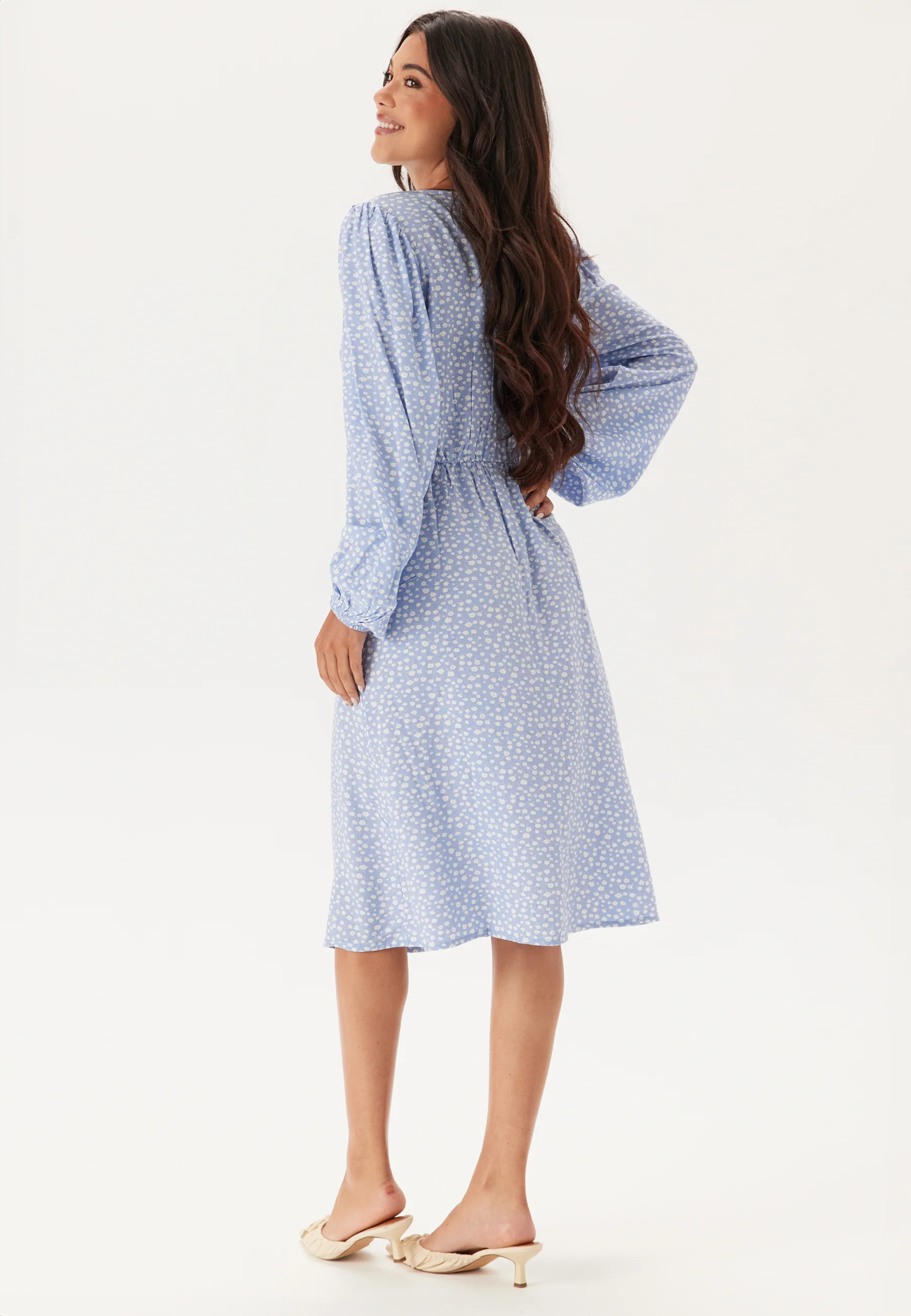 Vianna L/S V-Neck Dress - Image 3