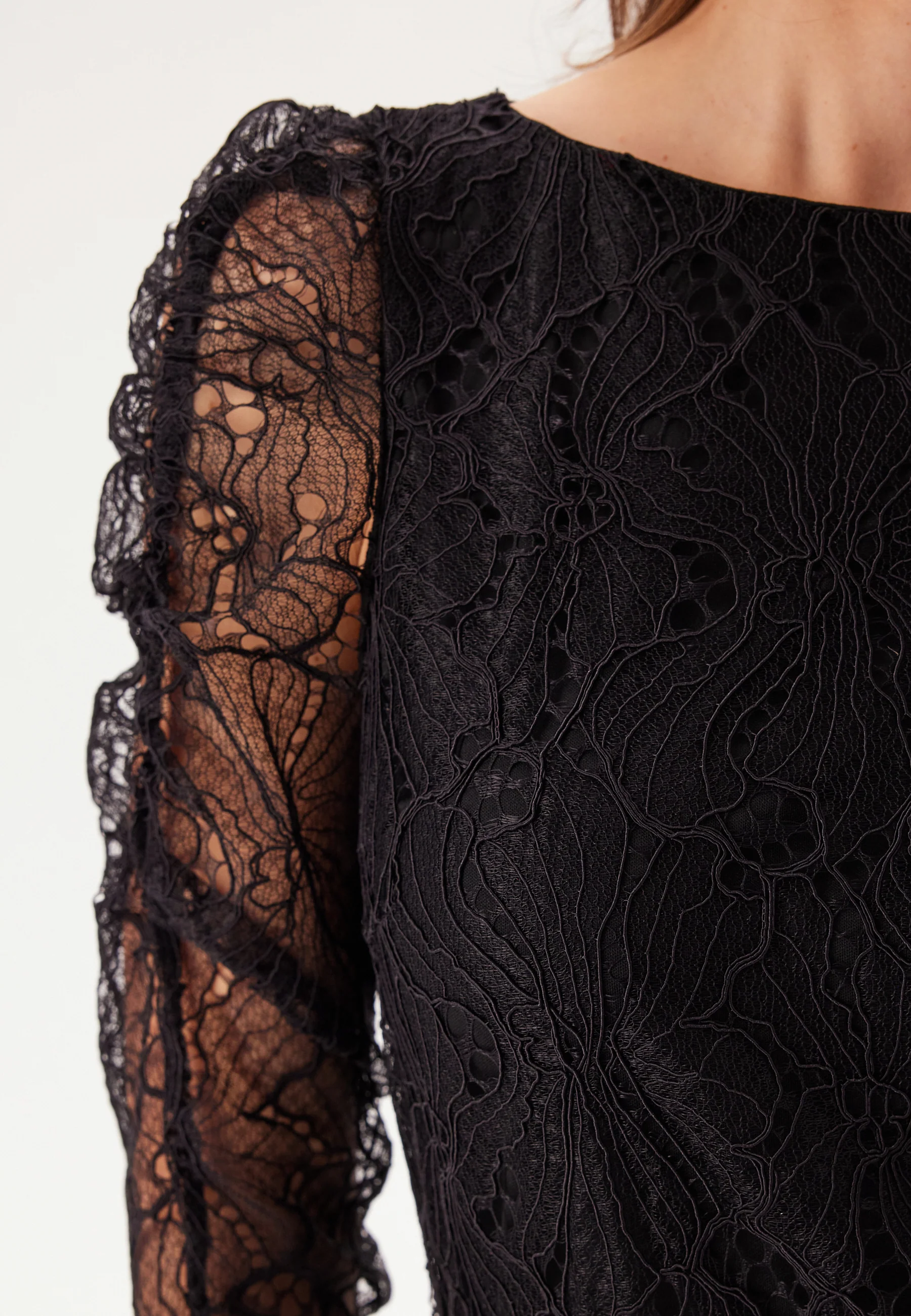 Vibiana Lace L/S ANKLE DRESS A - Image 4