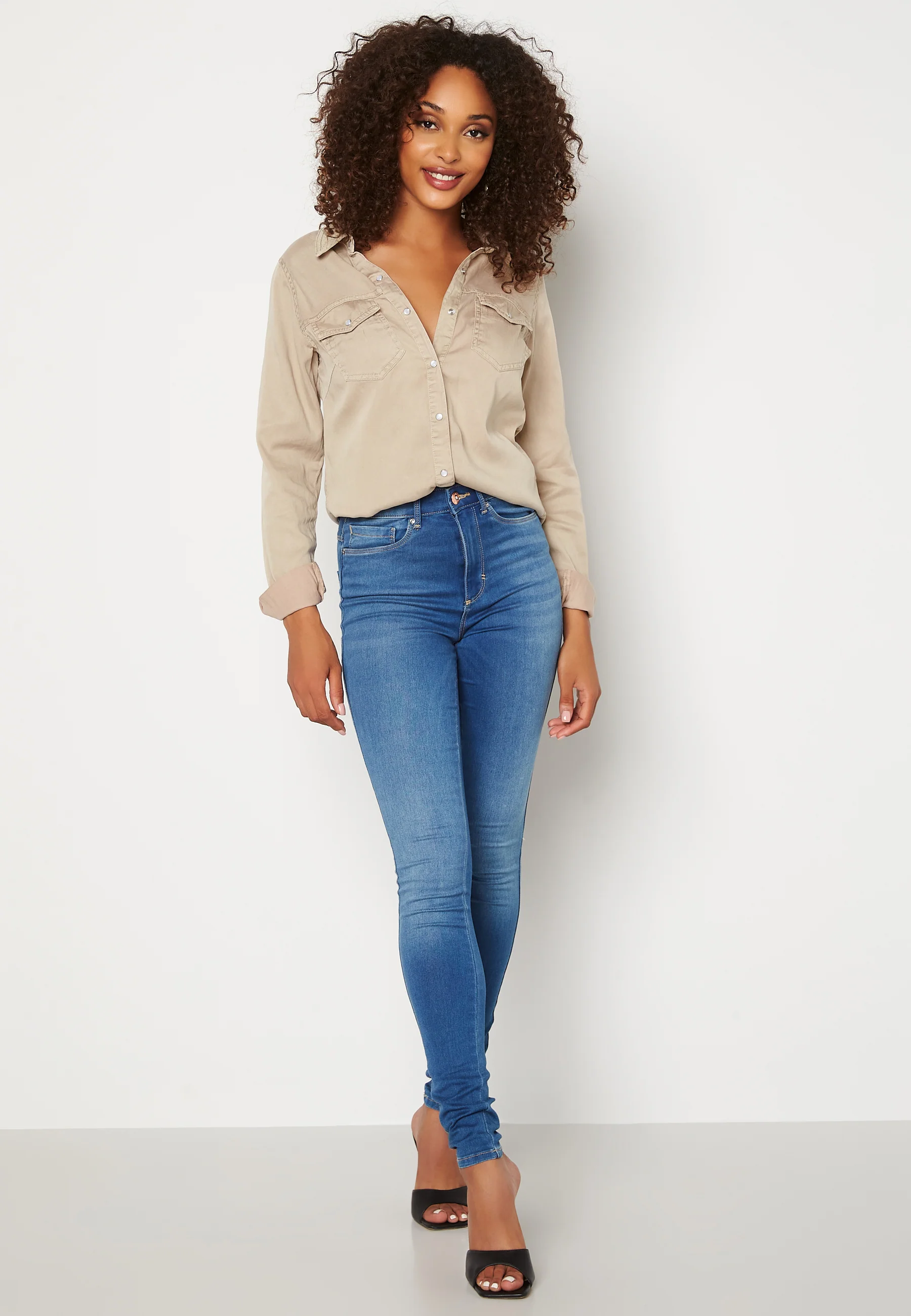 Vibista Denim Shirt - Image 2