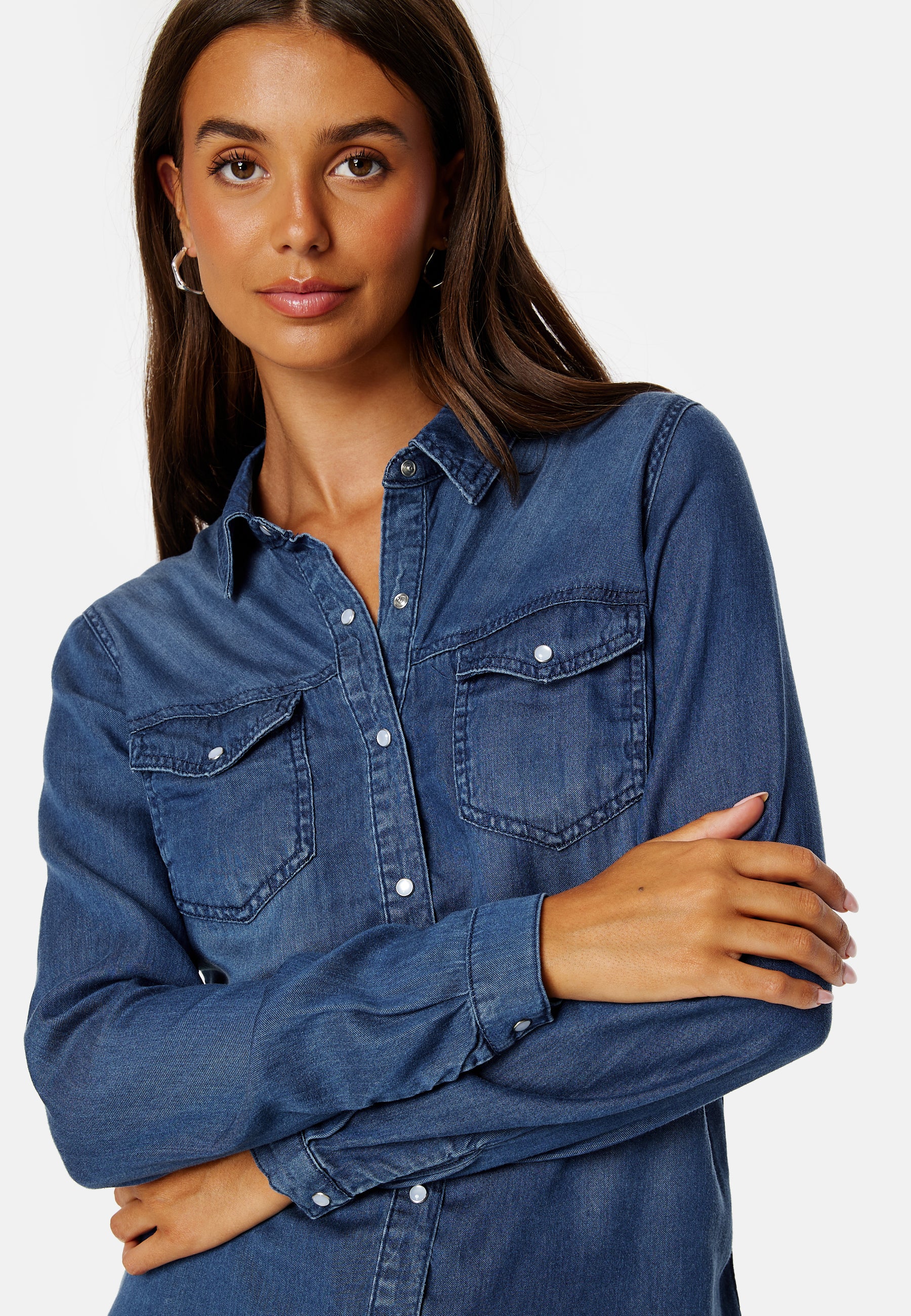 Vibista Denim Shirt - Image 4