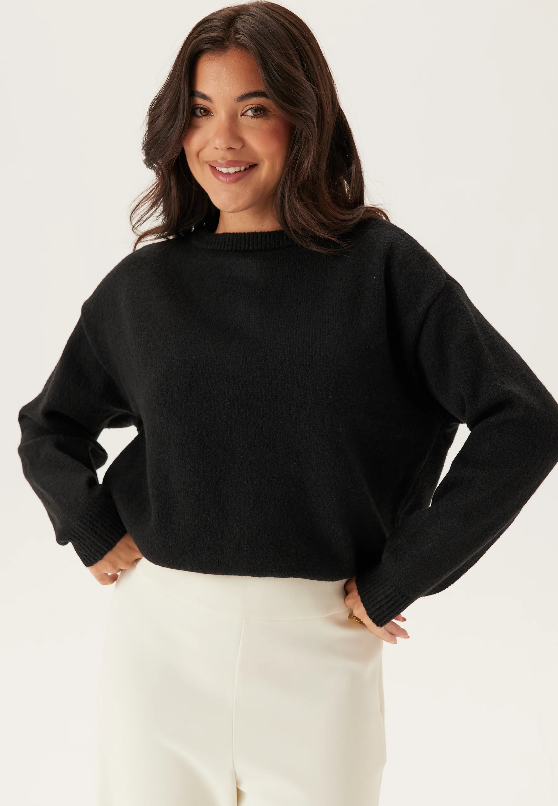 Vibrianna O-neck L/S BOW KNIT - Image 5