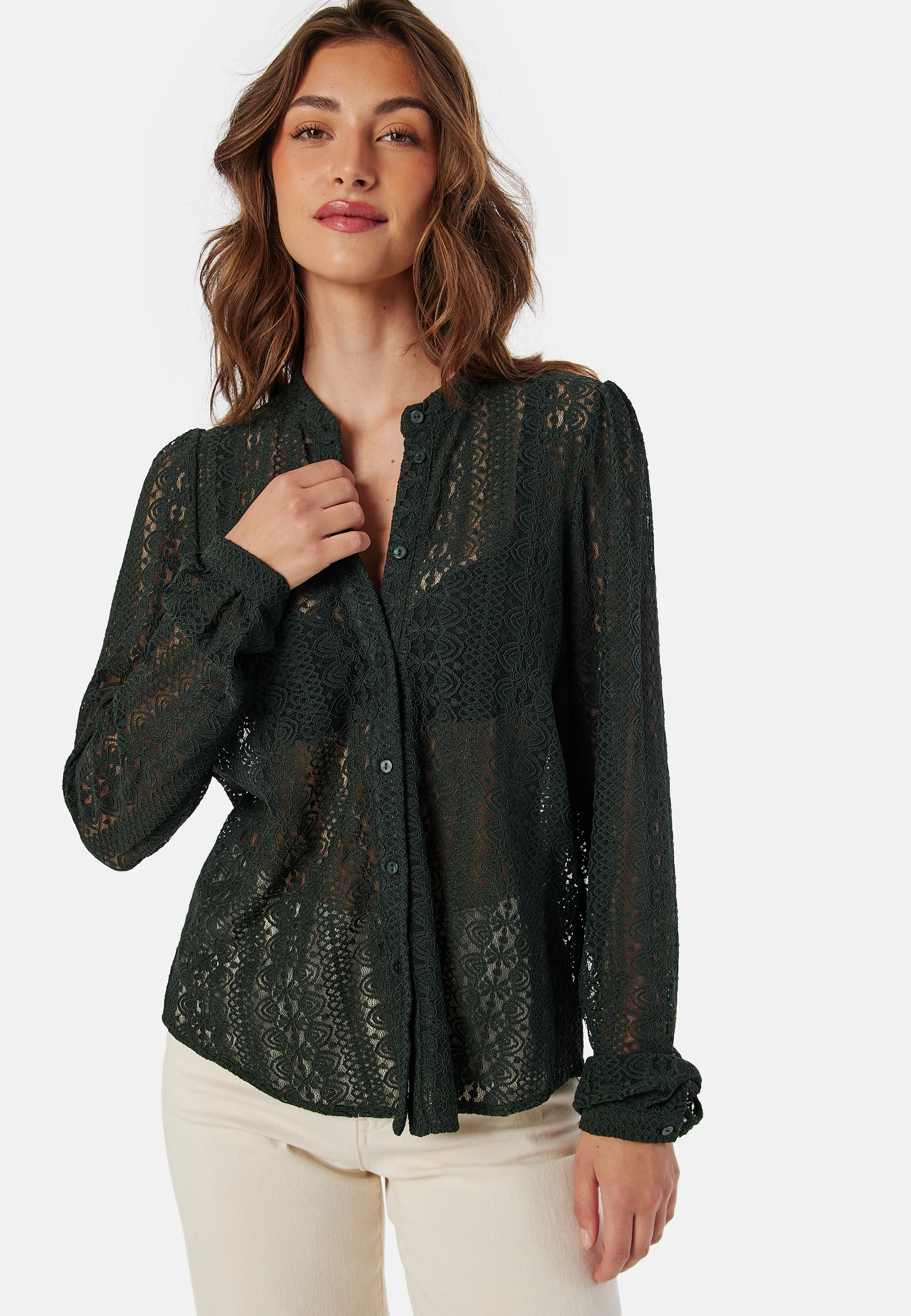 Vichikka Lace L/S Shirt - Image 3