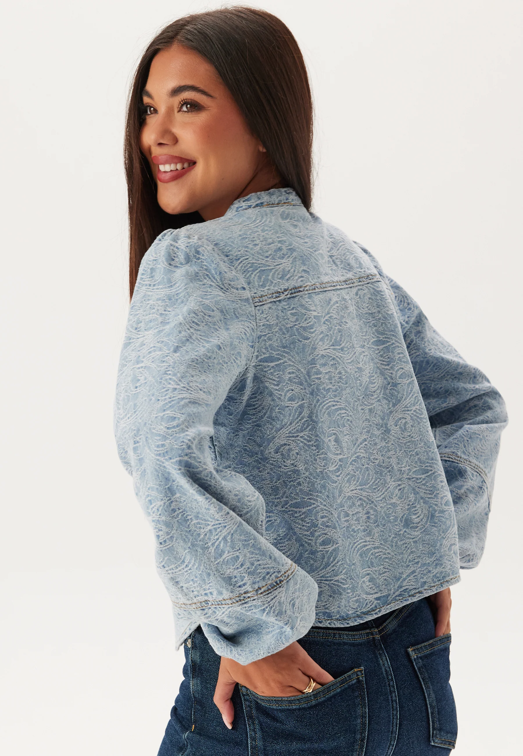 Vichris L/S DENIM SHIRT DENIM - Image 4