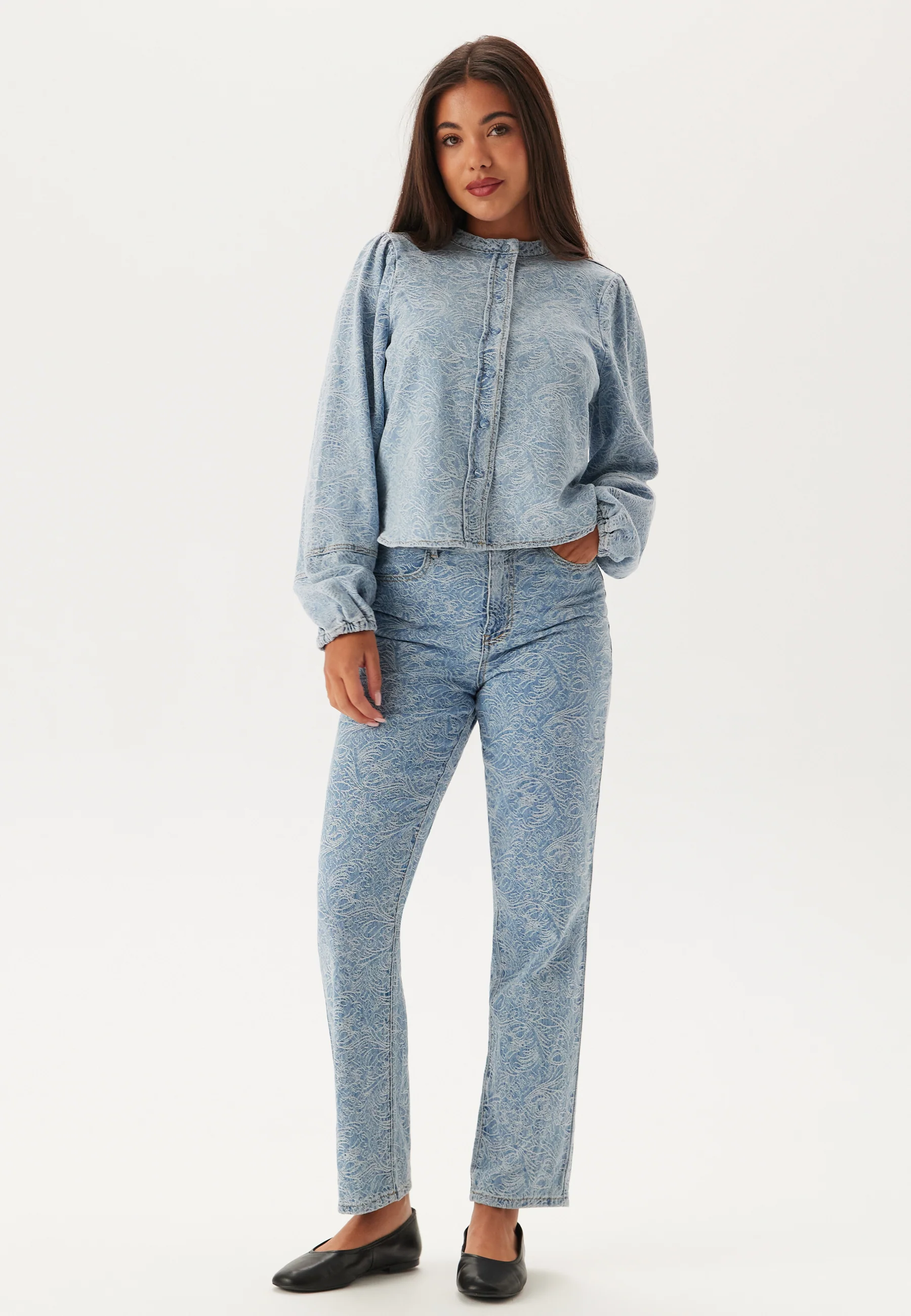Vichris L/S DENIM SHIRT DENIM - Image 5