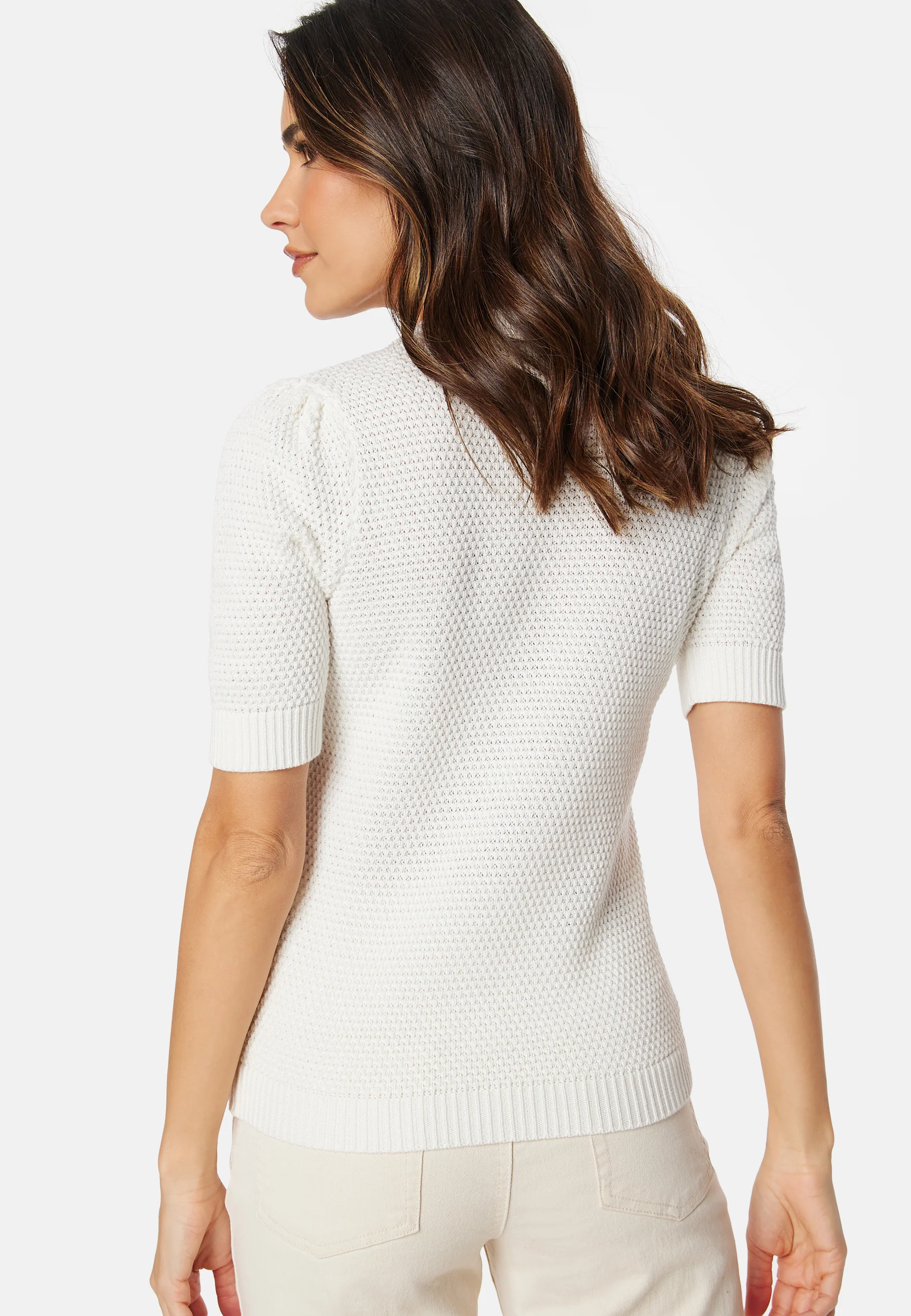 Vidalo O-Neck S/S knit top - Image 2