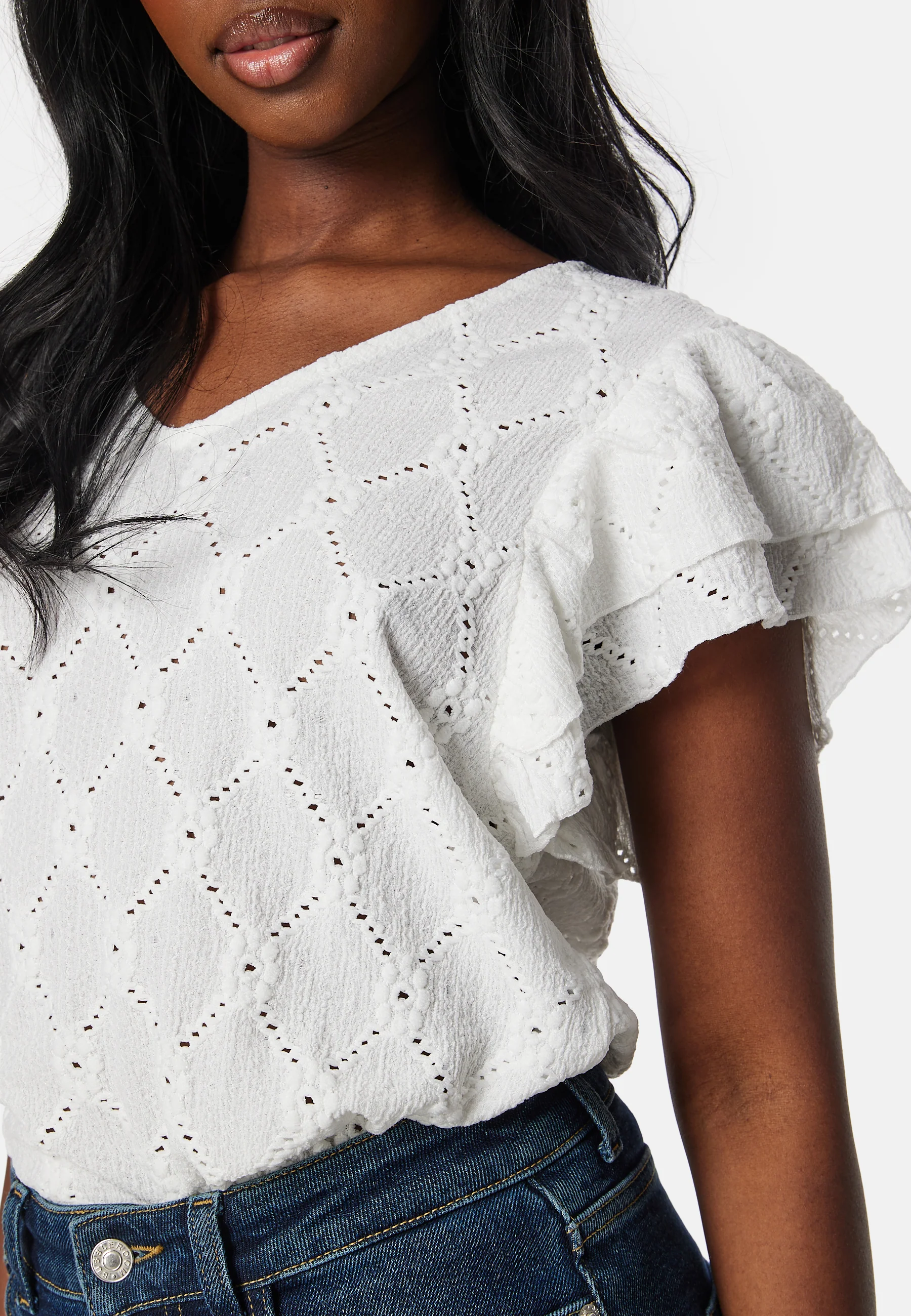 Vidella V-Neck S/L top - Image 4