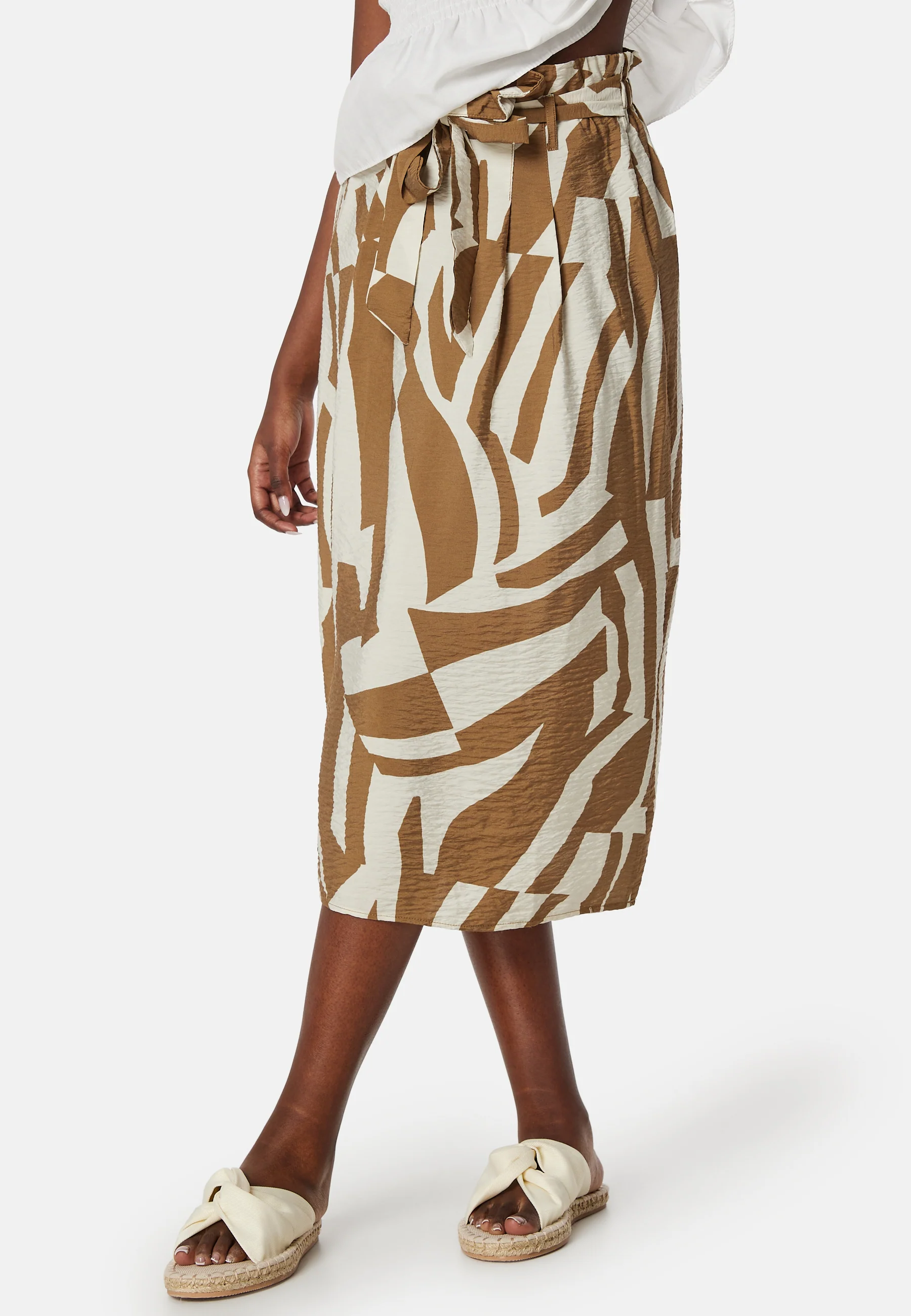 Vidogma uma RW paperbag midi skirt