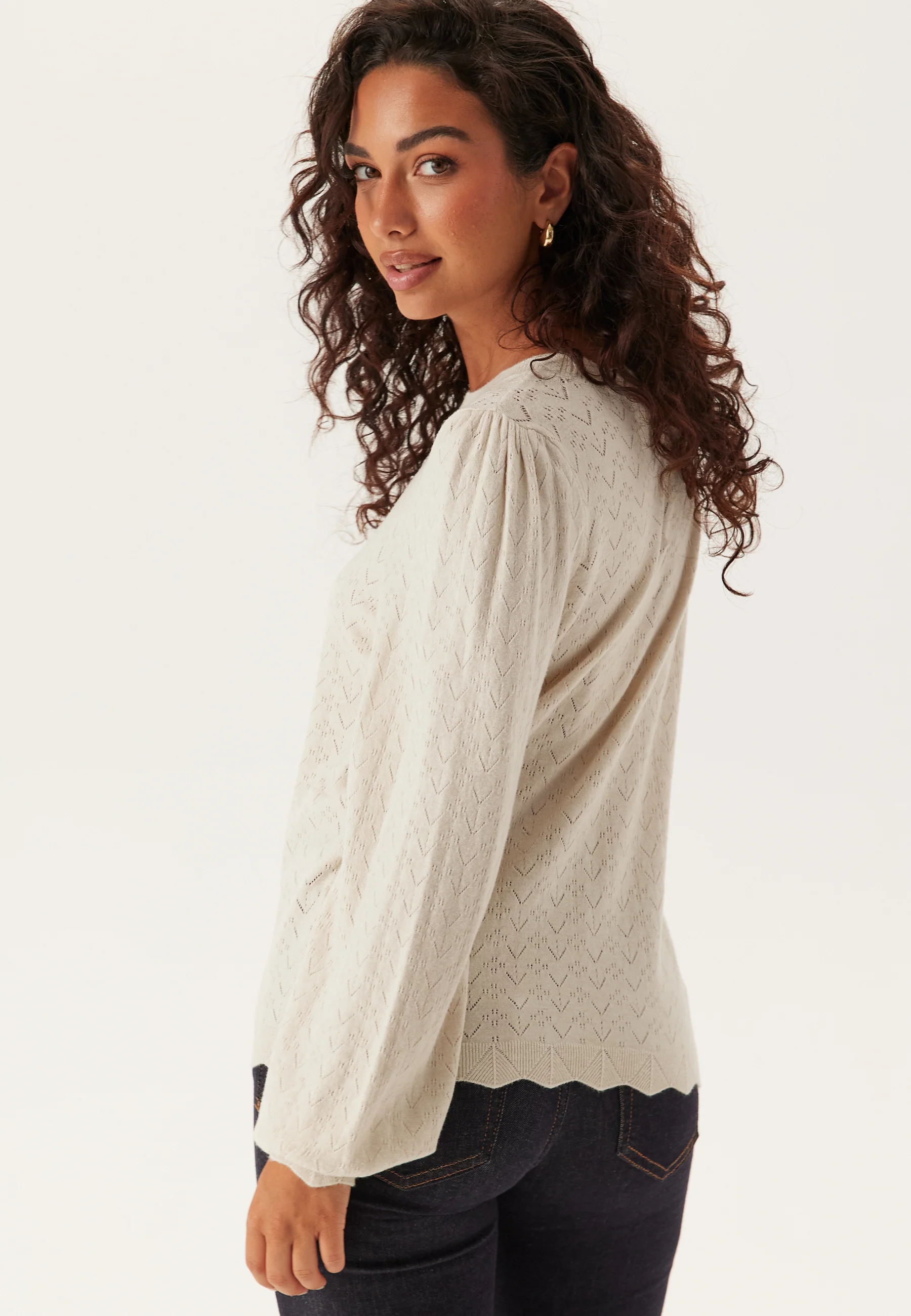 Viemi O-neck L/S KNIT TOP KNIT - Image 3