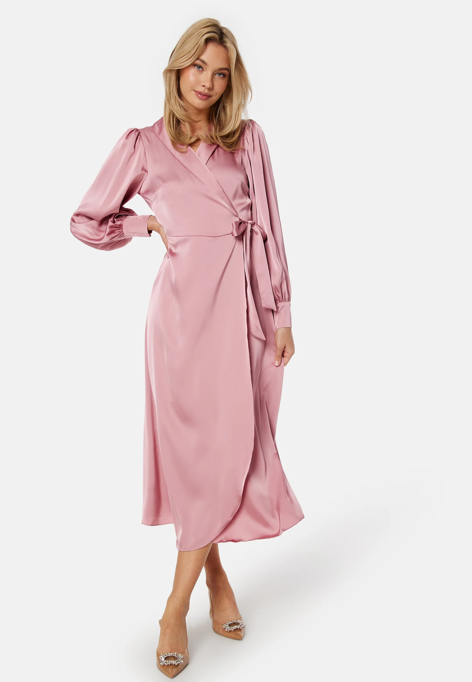 Vienna Ravenna L/S Ankle Wrap Dress - Image 3