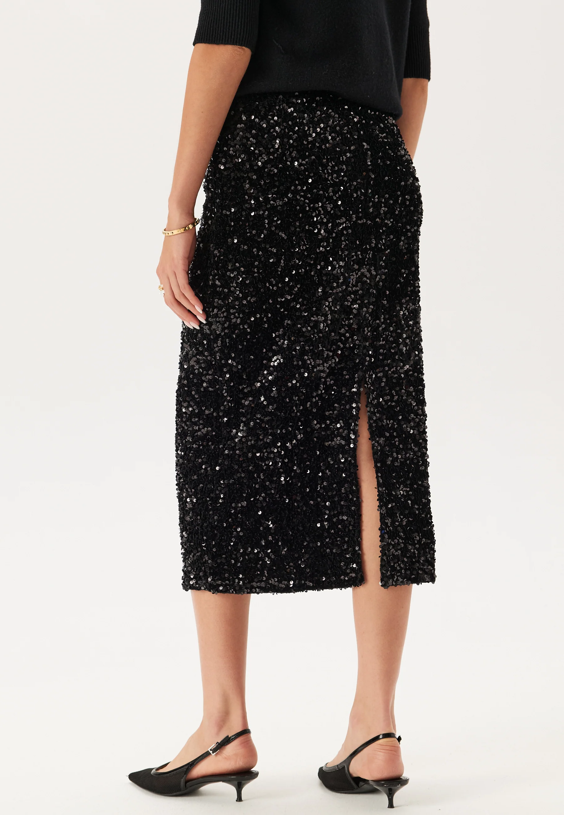 Vifaith Hw Midi Sequin Skirt - Image 2