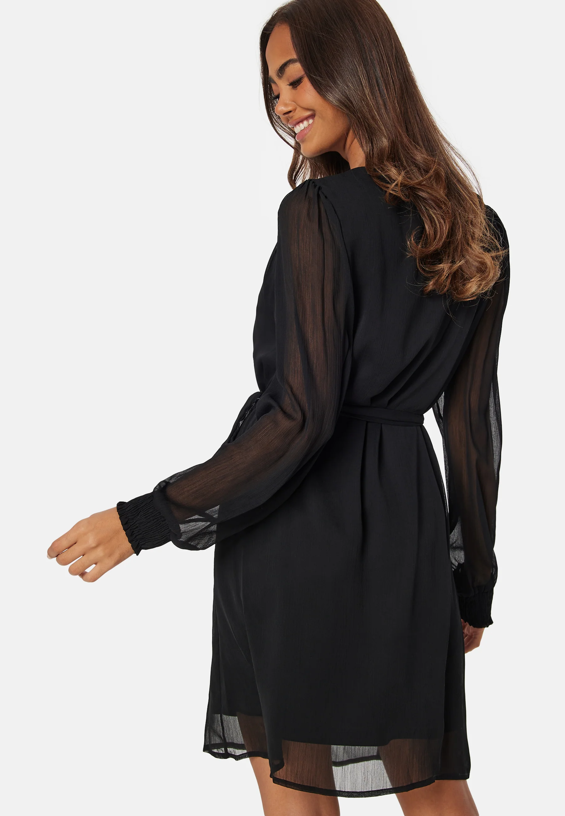 Vifalia smock V-neck L/S dress - Image 2