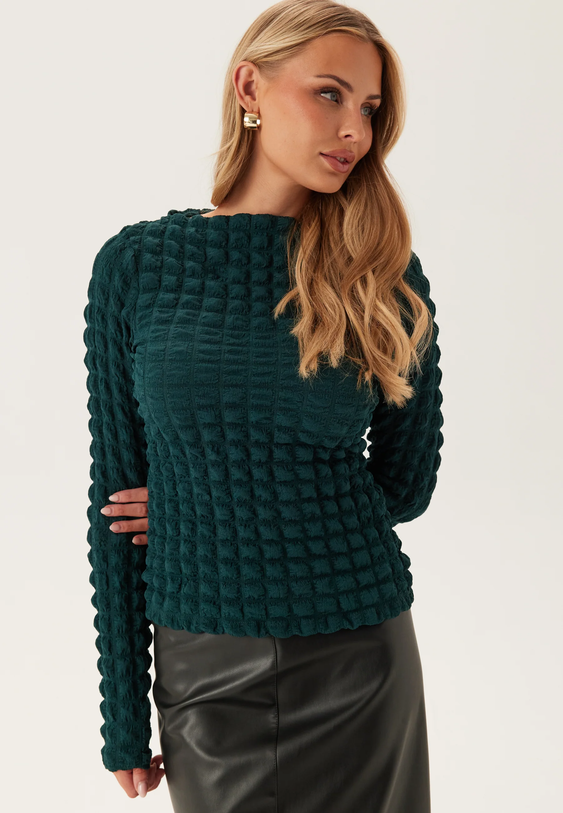 Viforcea Boatneck L/S TOP TOP - Image 2