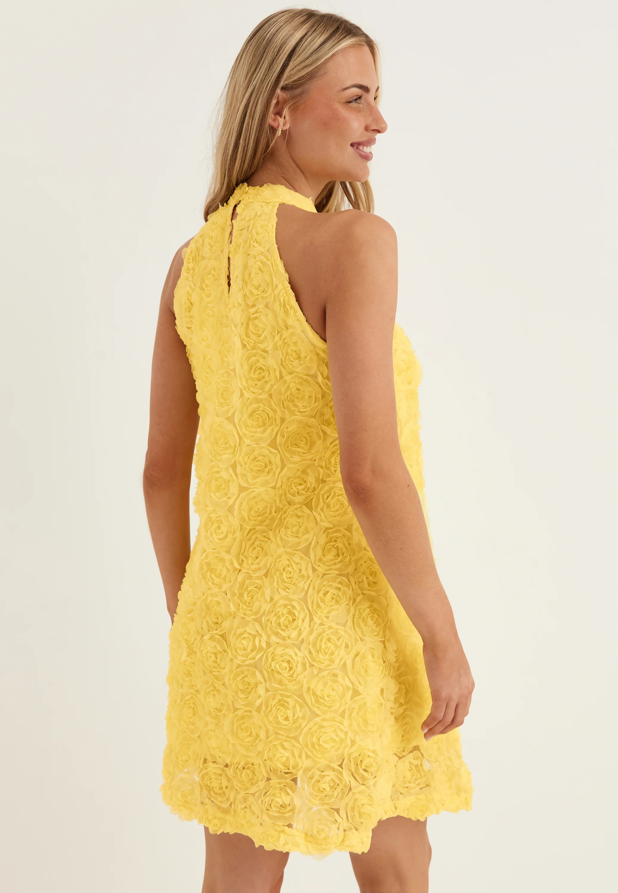 Viglory Halter Neck Short Dress - Image 2