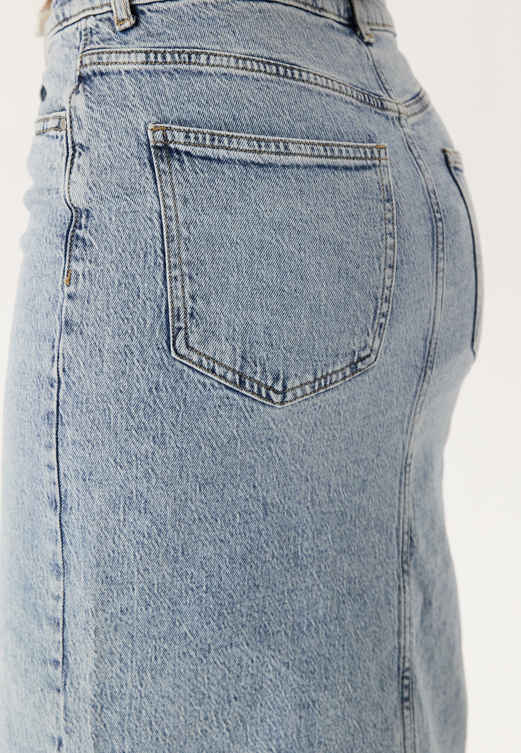 Vijaf Hw Midi Denim Skirt-noos - Image 4