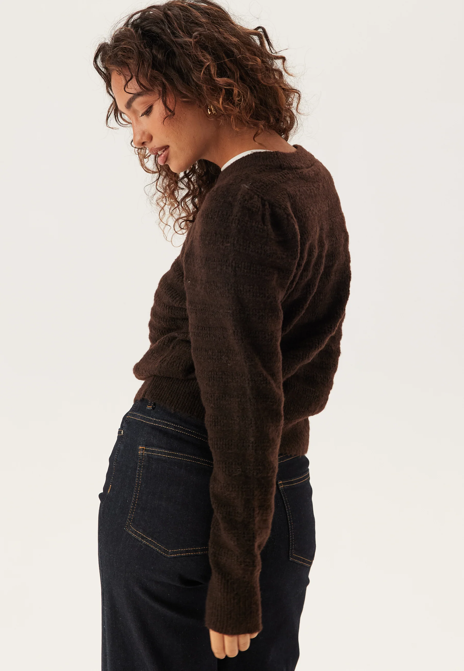 Vijayla O-neck L/S KNIT TOP - Image 2