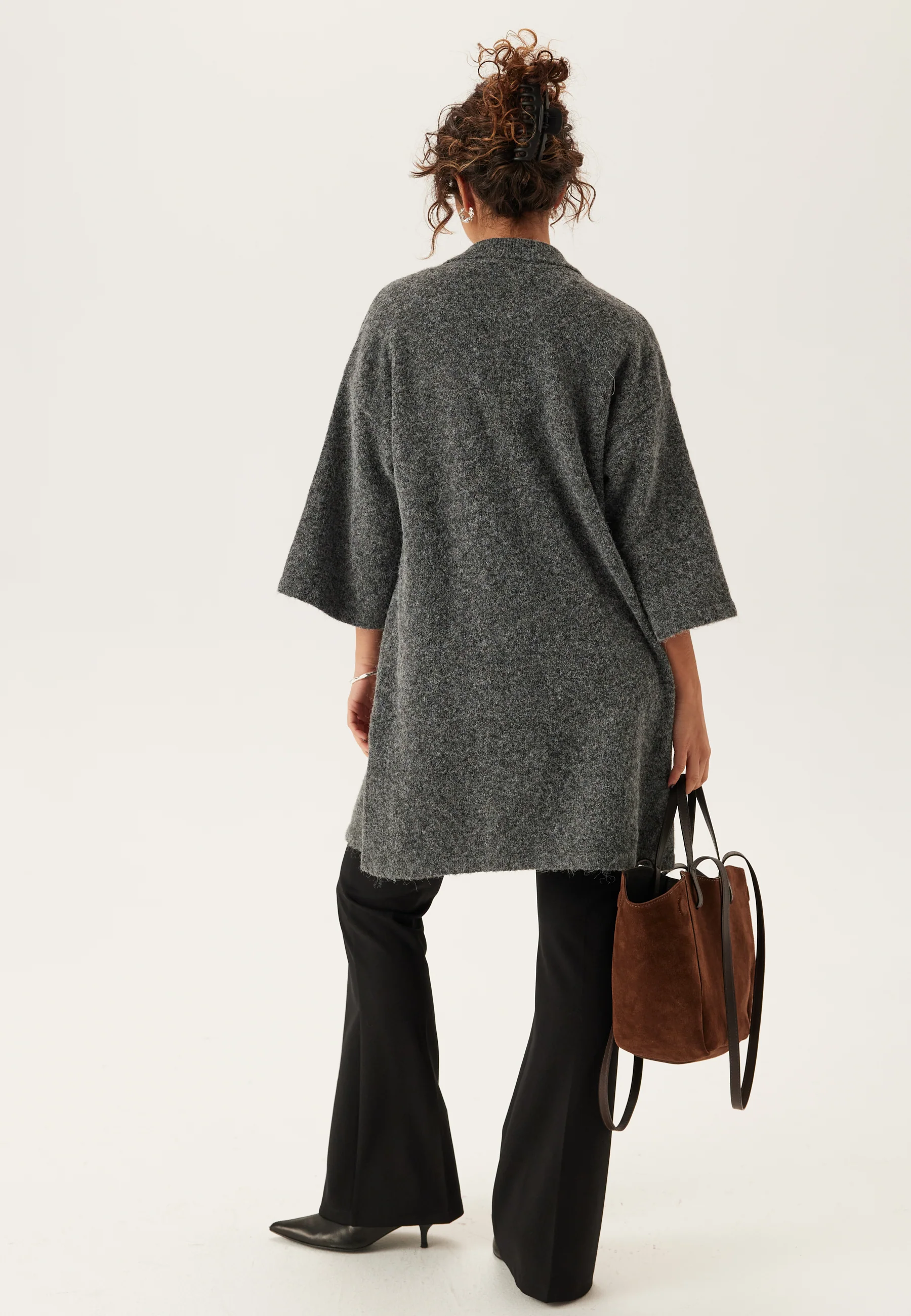 Vilauri 3/4 SLEEVE KNIT DRESS - Image 3