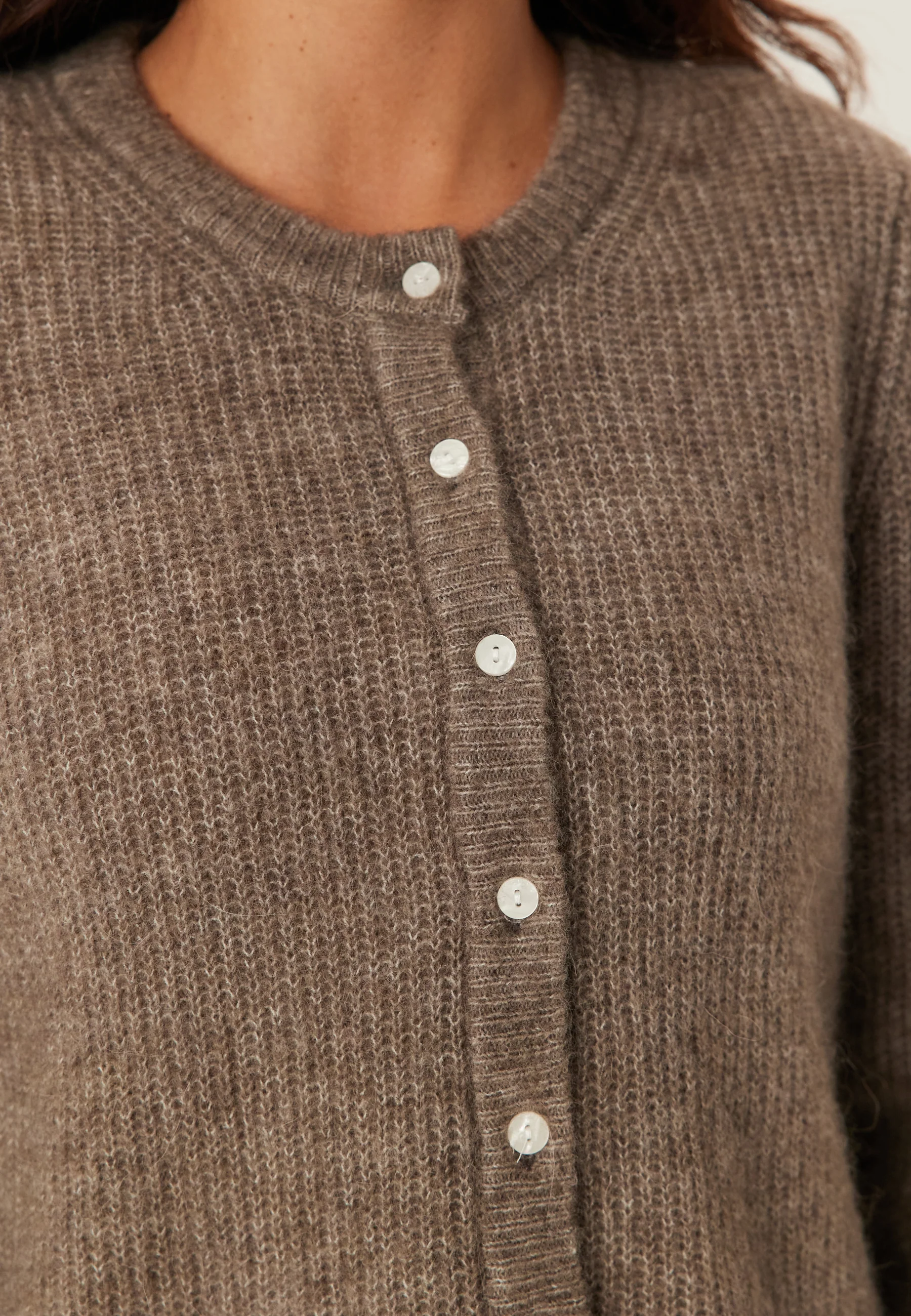 Vilory O-neck L/S KNIT CARDIGAN - Image 5
