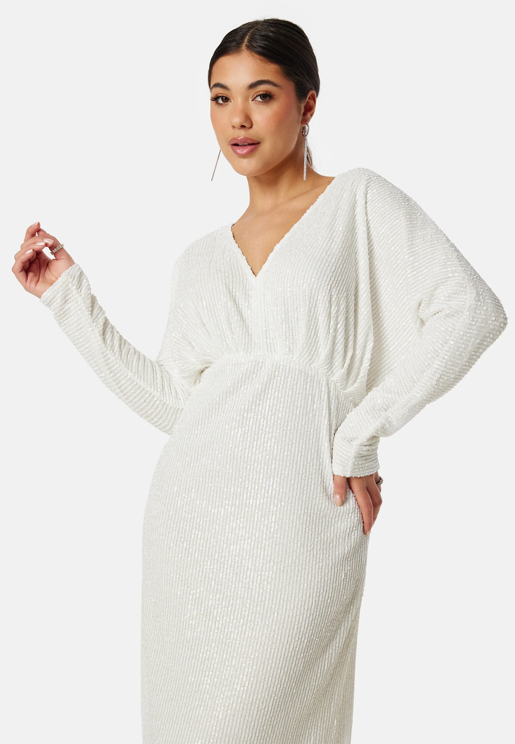 Vimaia V-Neck L/S Maxi Dress - Image 3