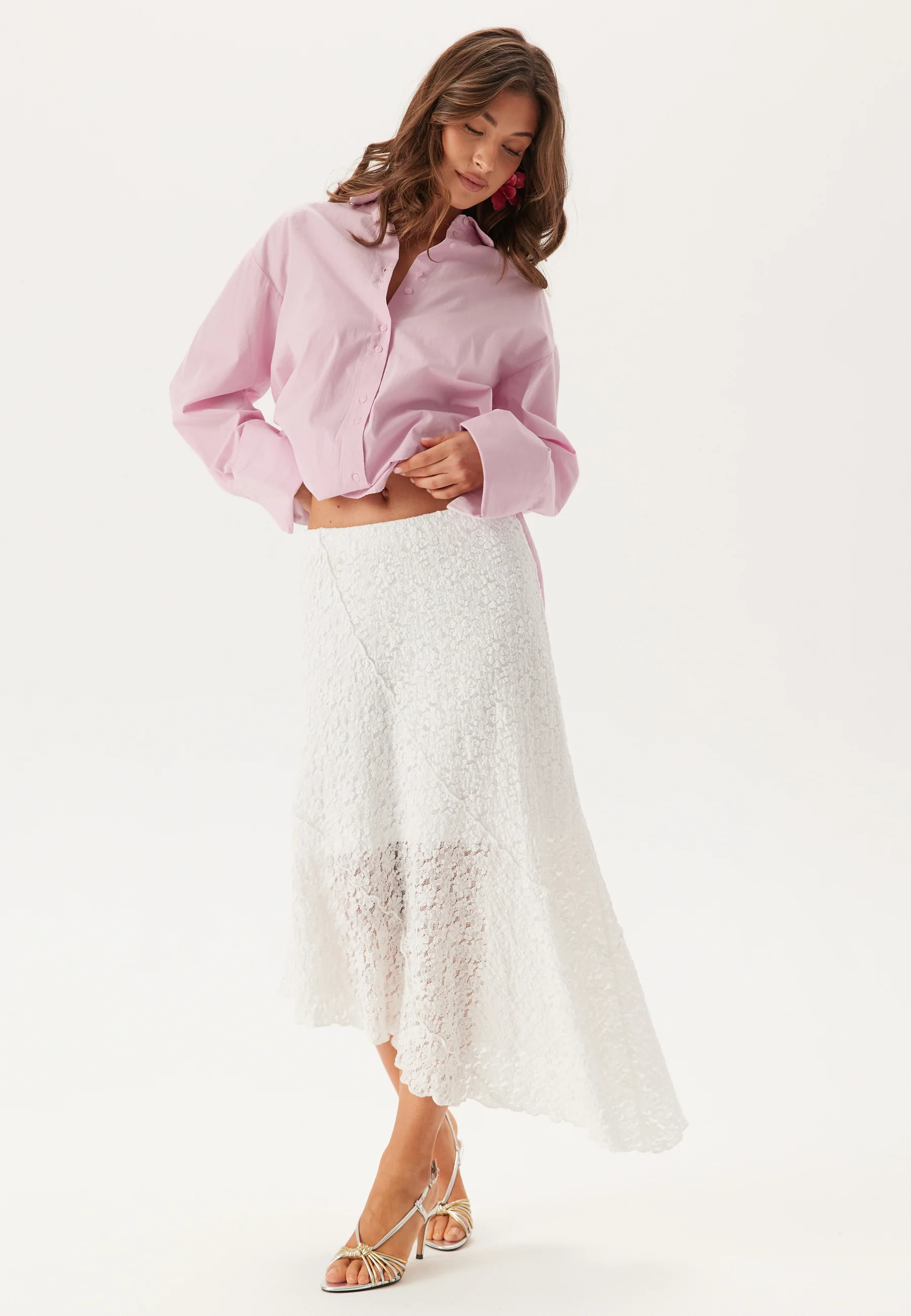 Vimarlene L/S LOOSE SHIRT/LN L - Image 5