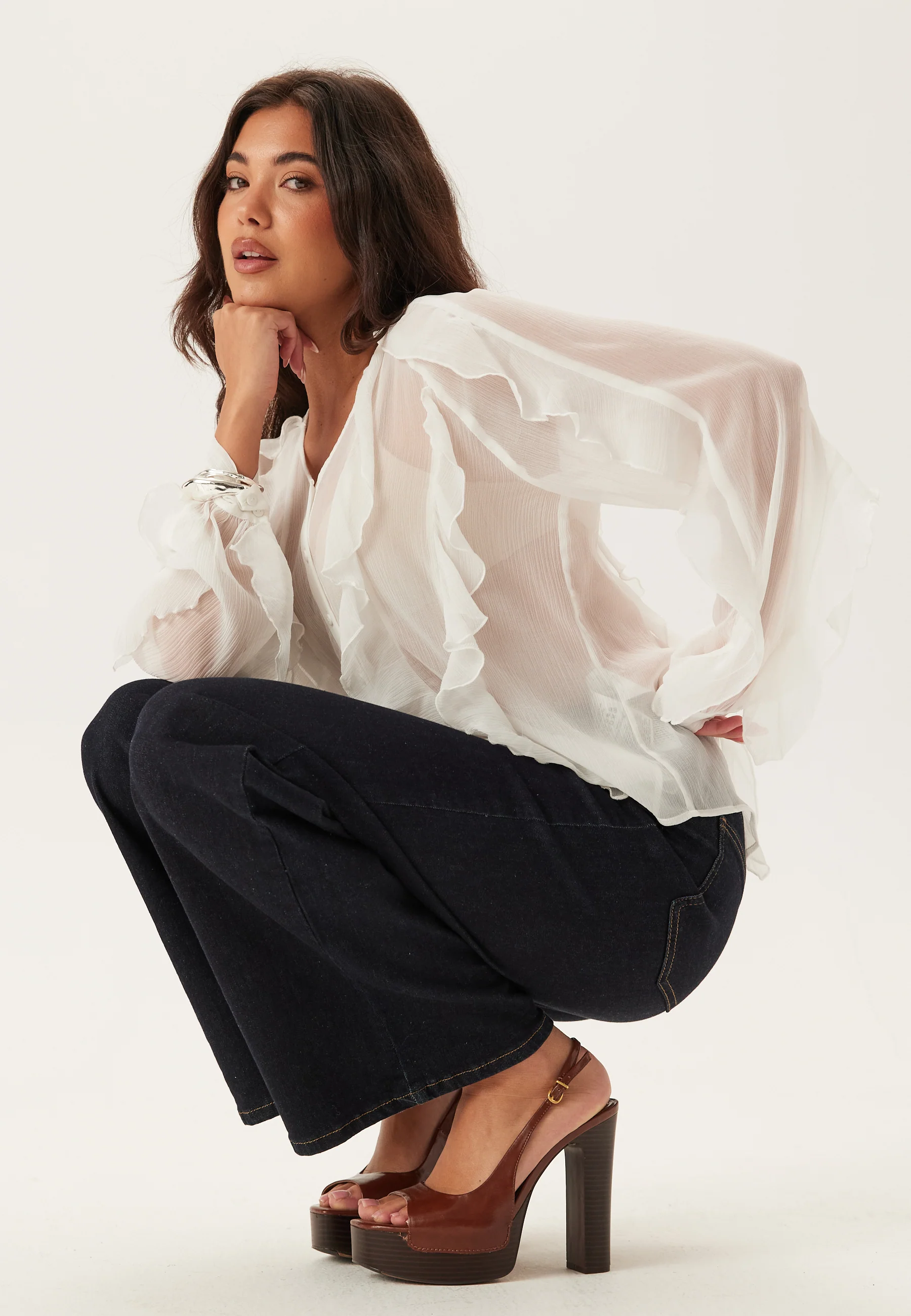 Vimitalla V-neck L/S FLOUNCE S - Image 2