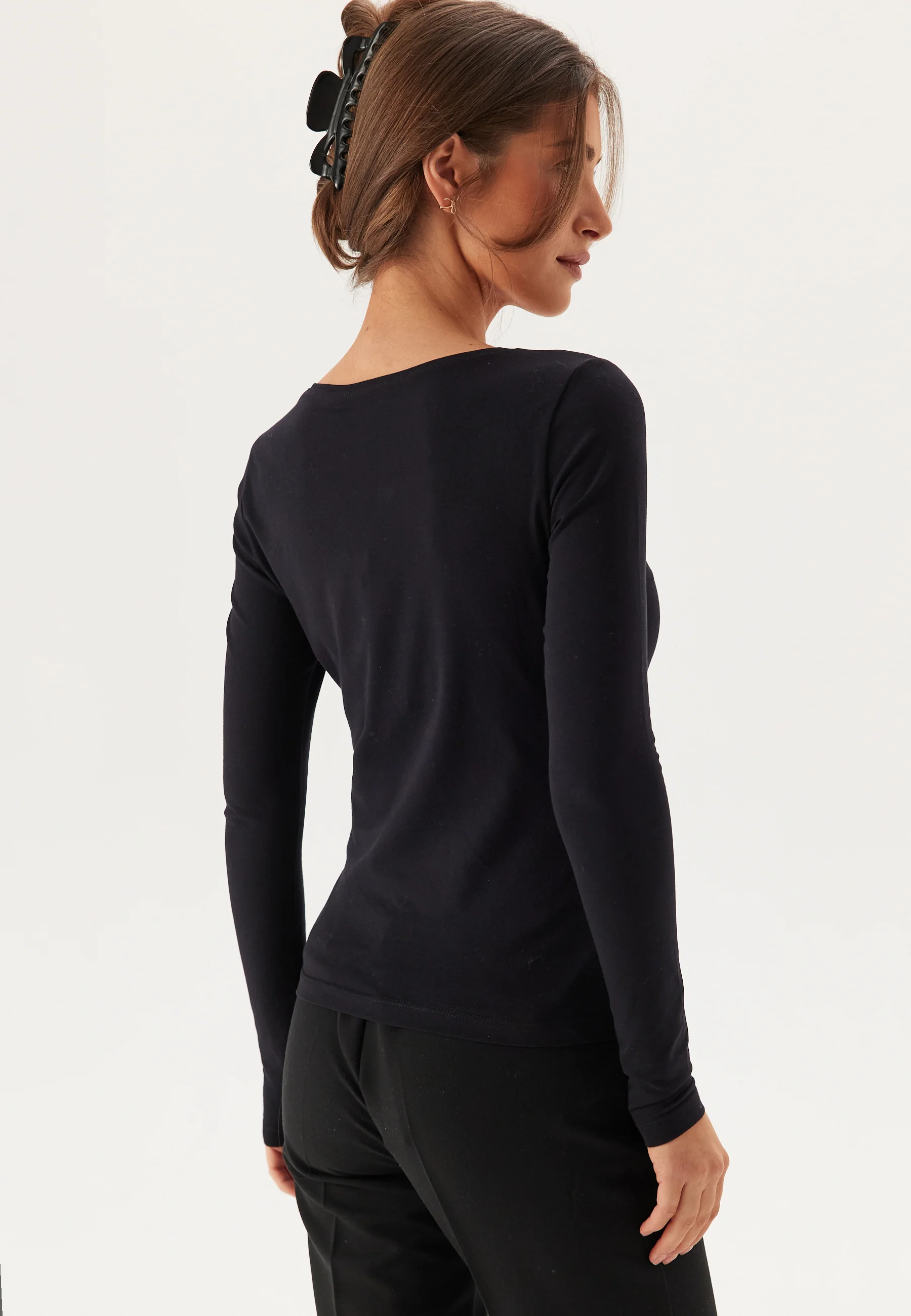Vinora L/S O-NECK TOP - NOOS - Image 2