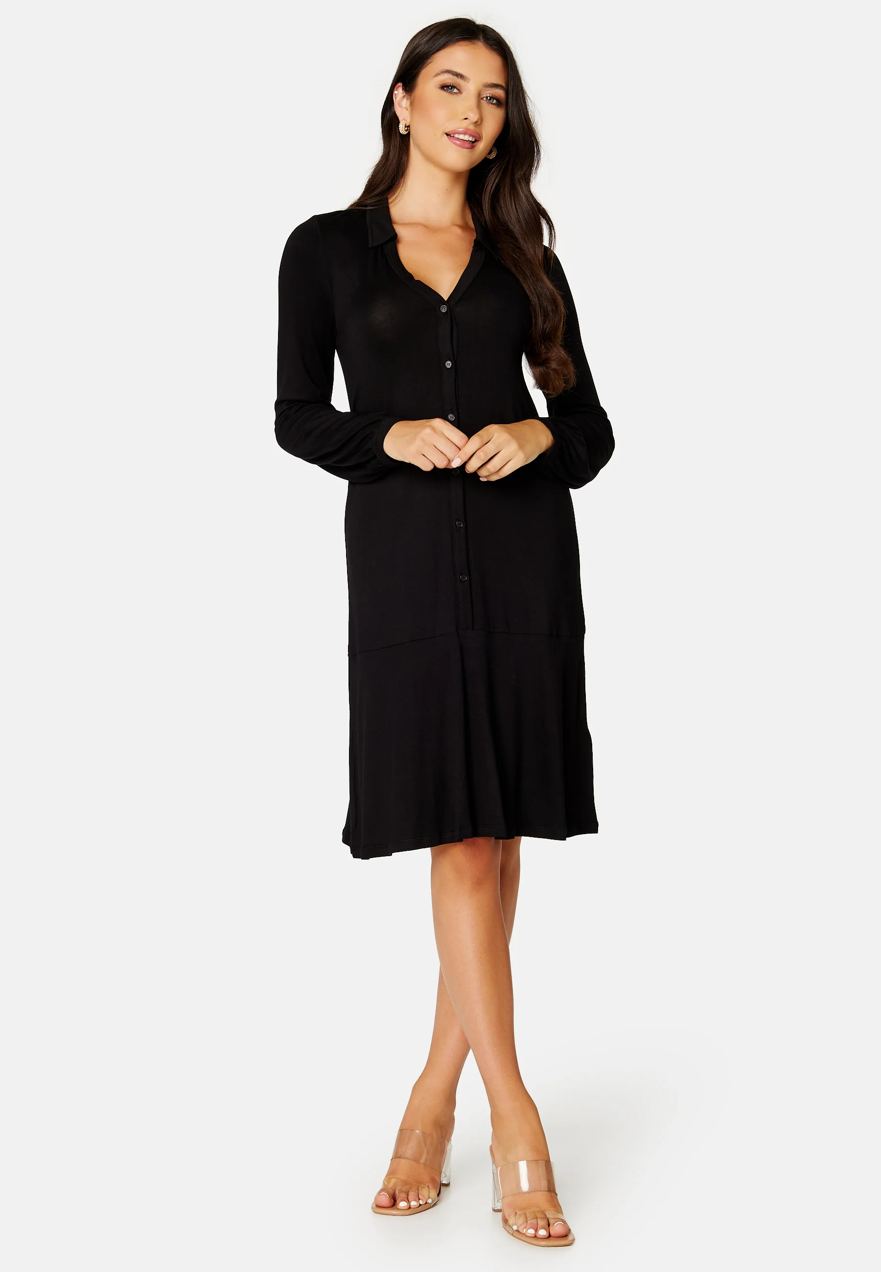 Viola button dress