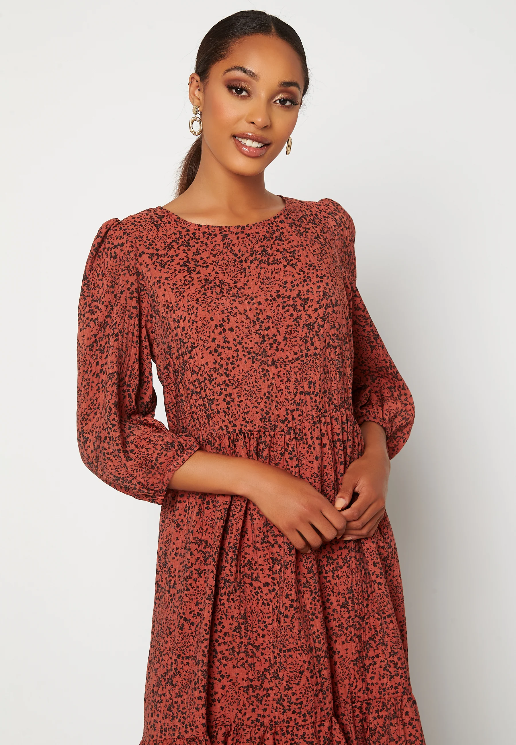 Viole 3/4 Midi Dress - Image 3