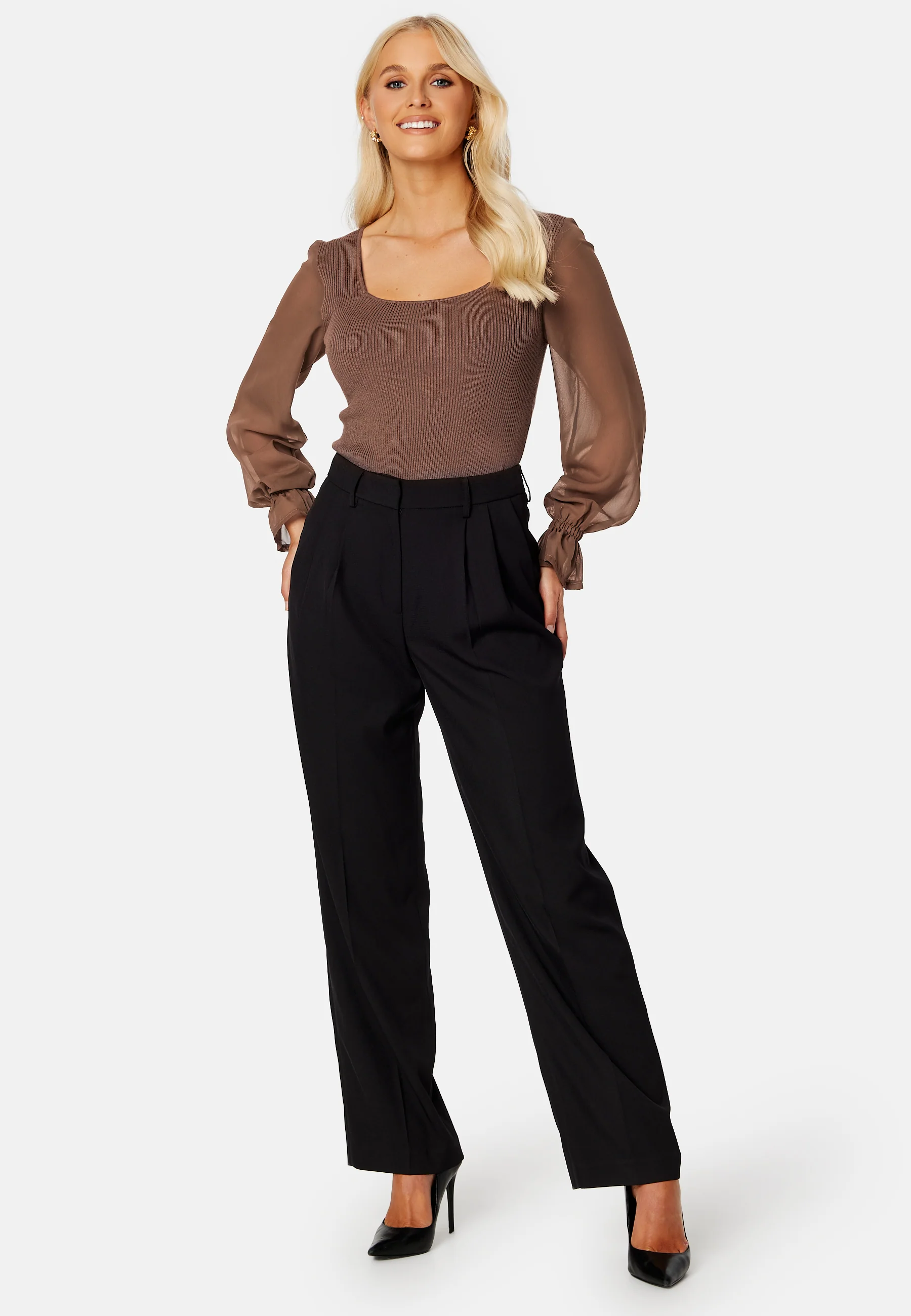 Violetta L/S Square Pullover - Image 2