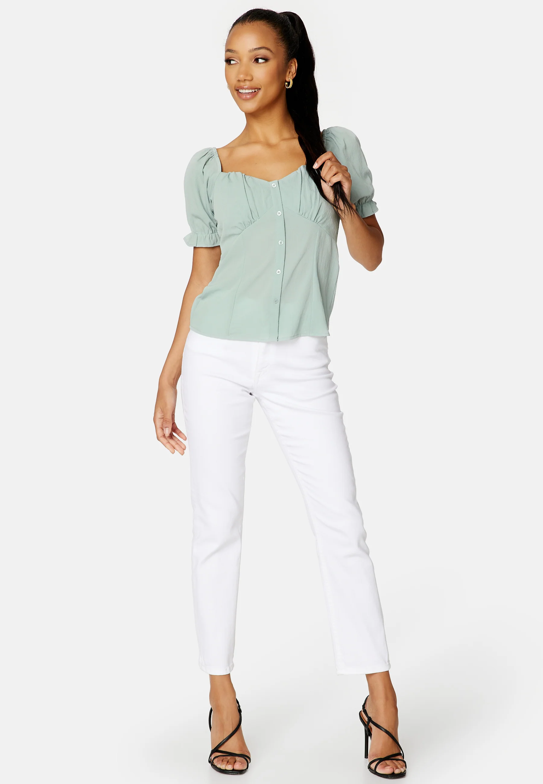 Violie puff sleeve blouse - Image 2