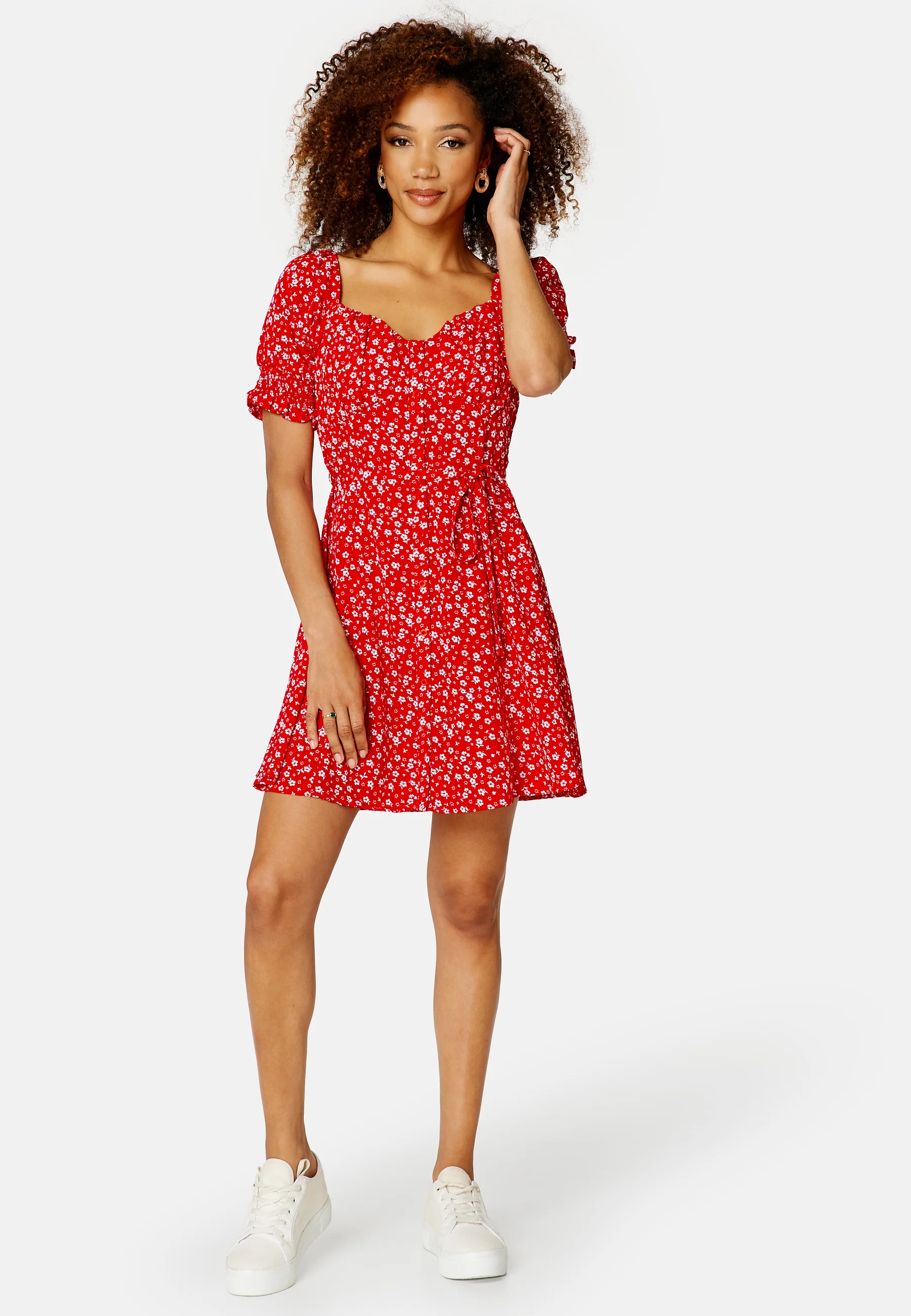 Violie puff sleeve dress - Image 4