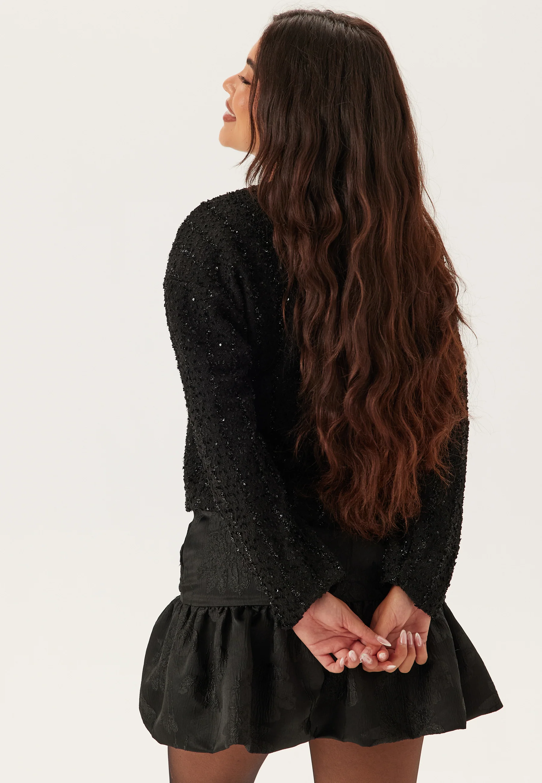 Viotta L/S BOW CARDIGAN - Image 3