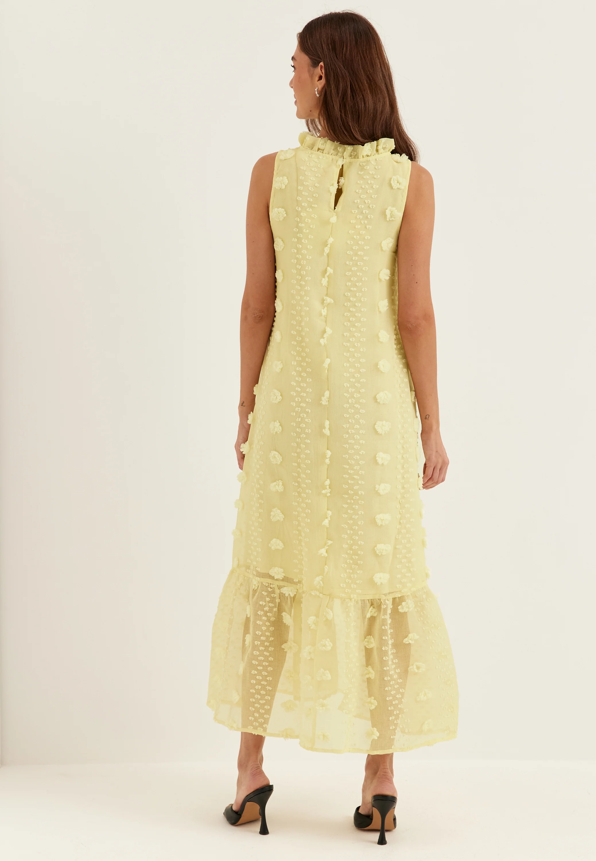Vipalma S/L O-NECK ANKLE DRESS - Image 3