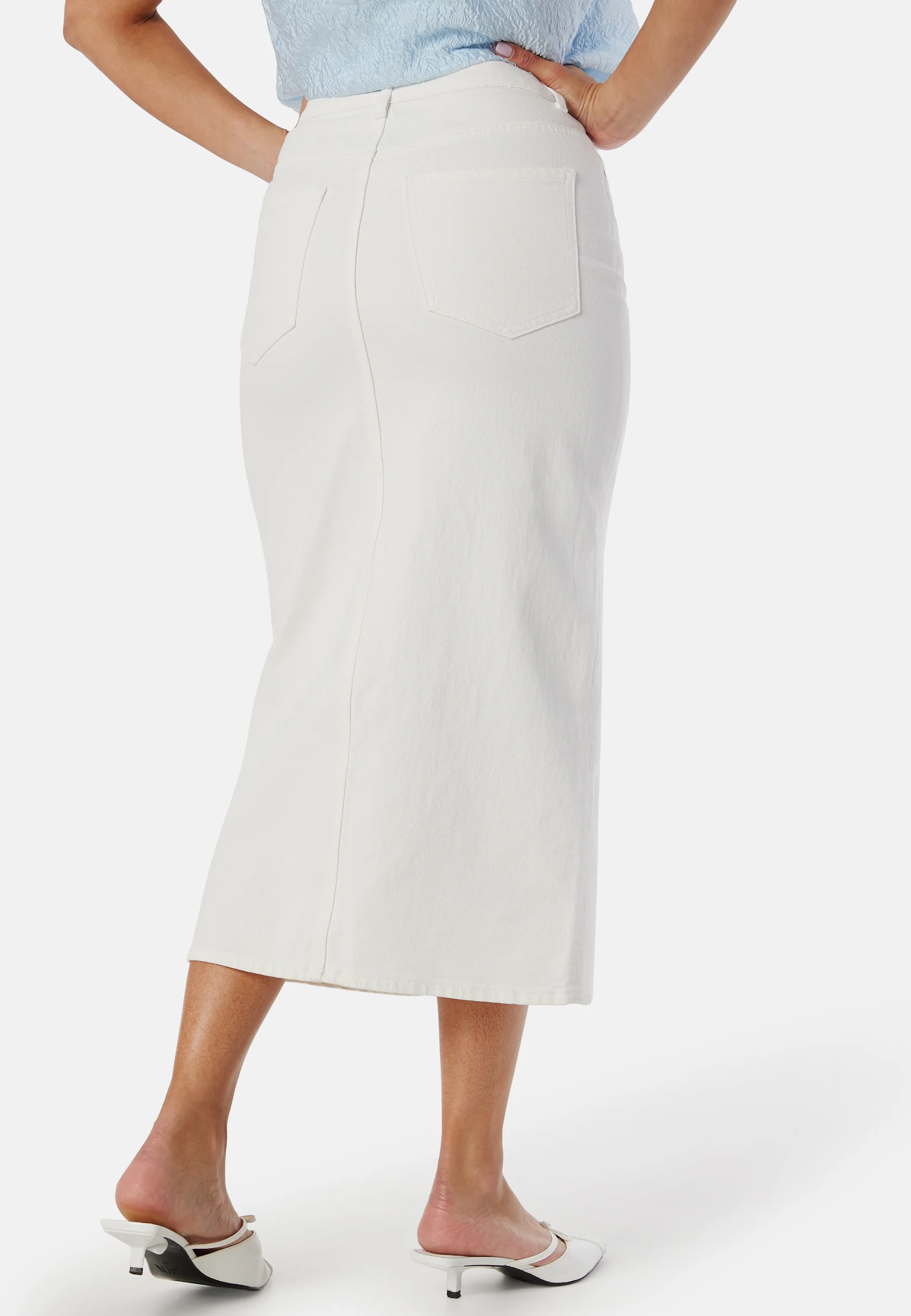 Vipia new midi denim skirt - Image 2