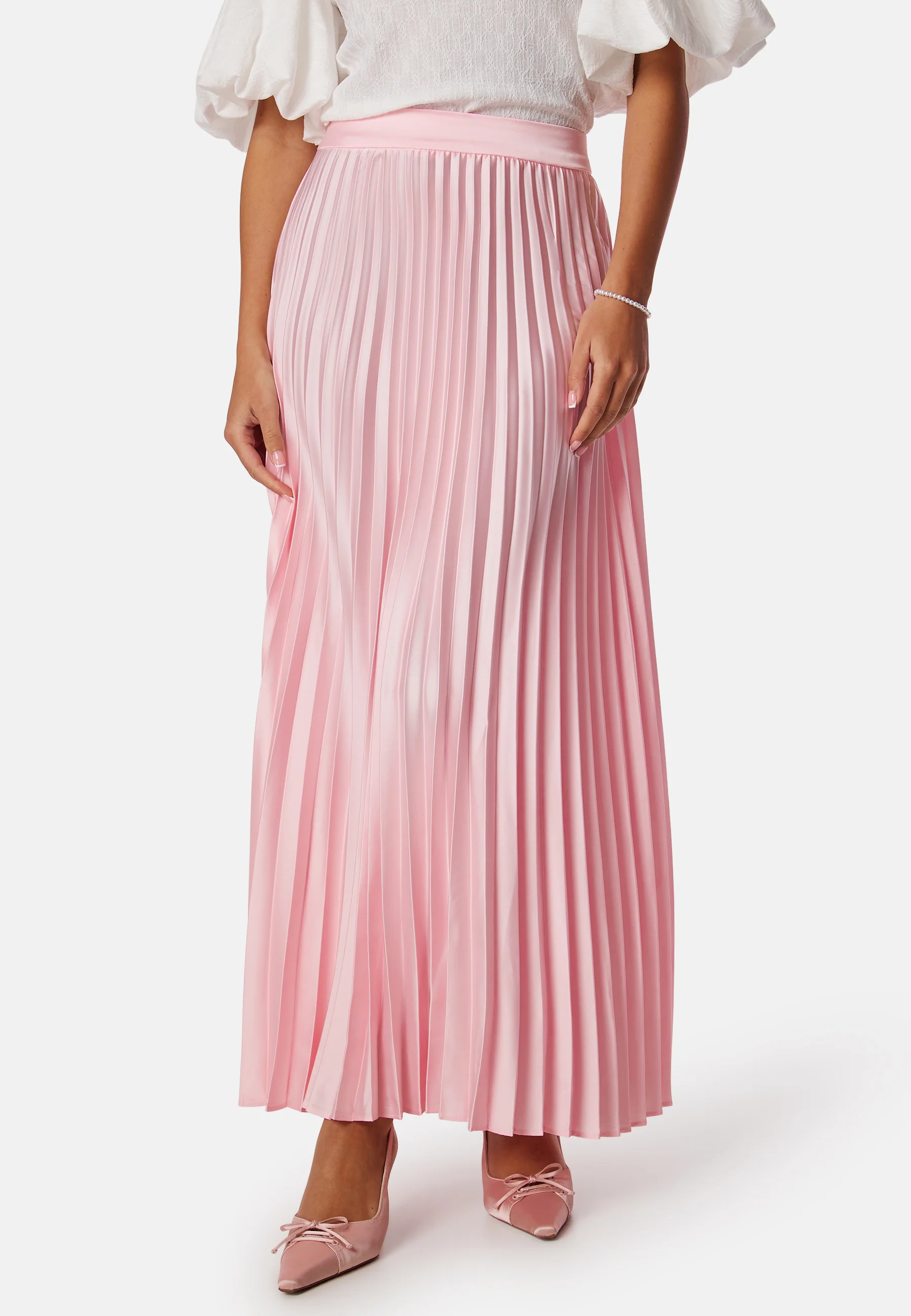 Viplaza Plisse Long Skirt