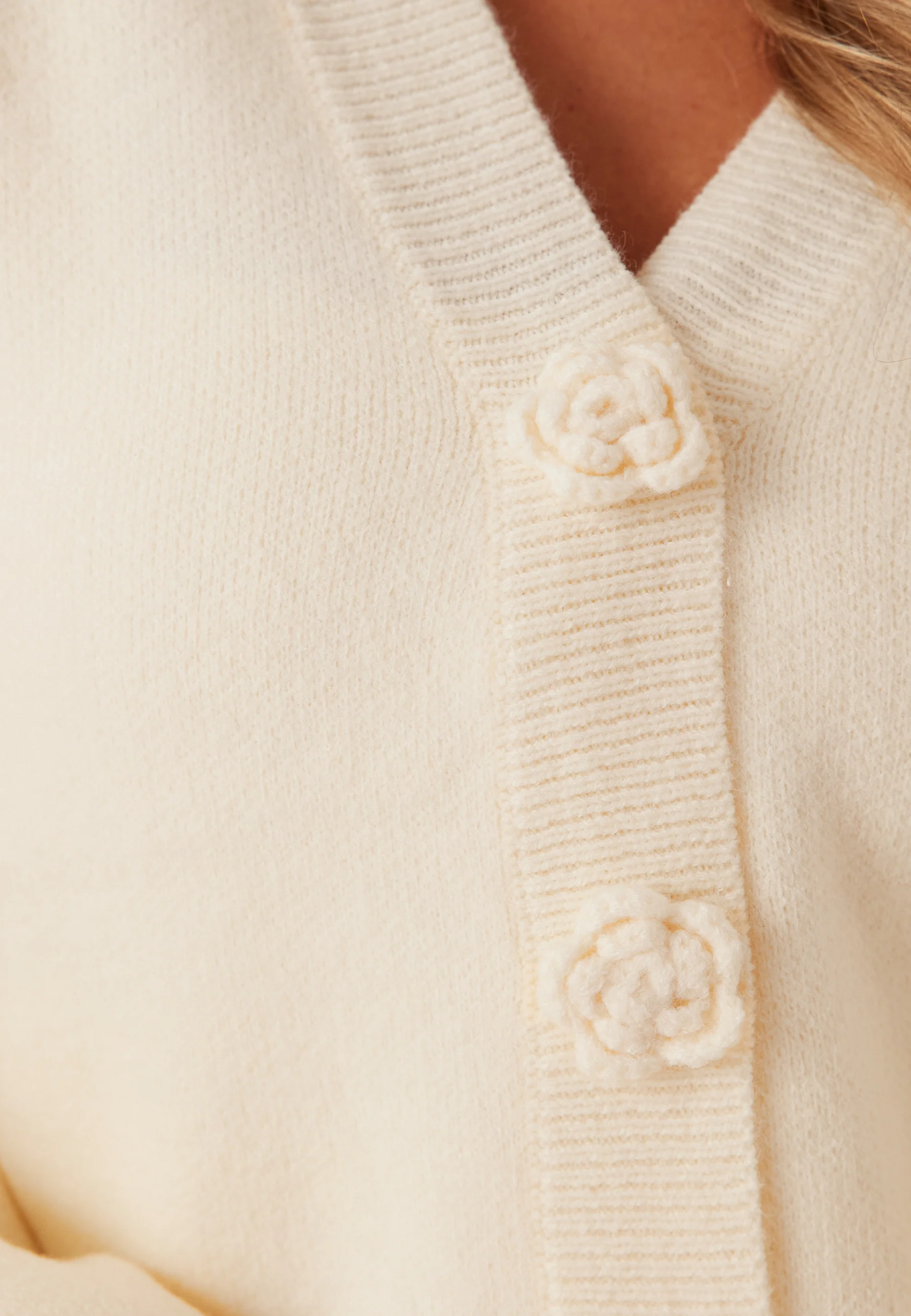 Viradia L/S ROSE CARDIGAN ROSE - Image 5