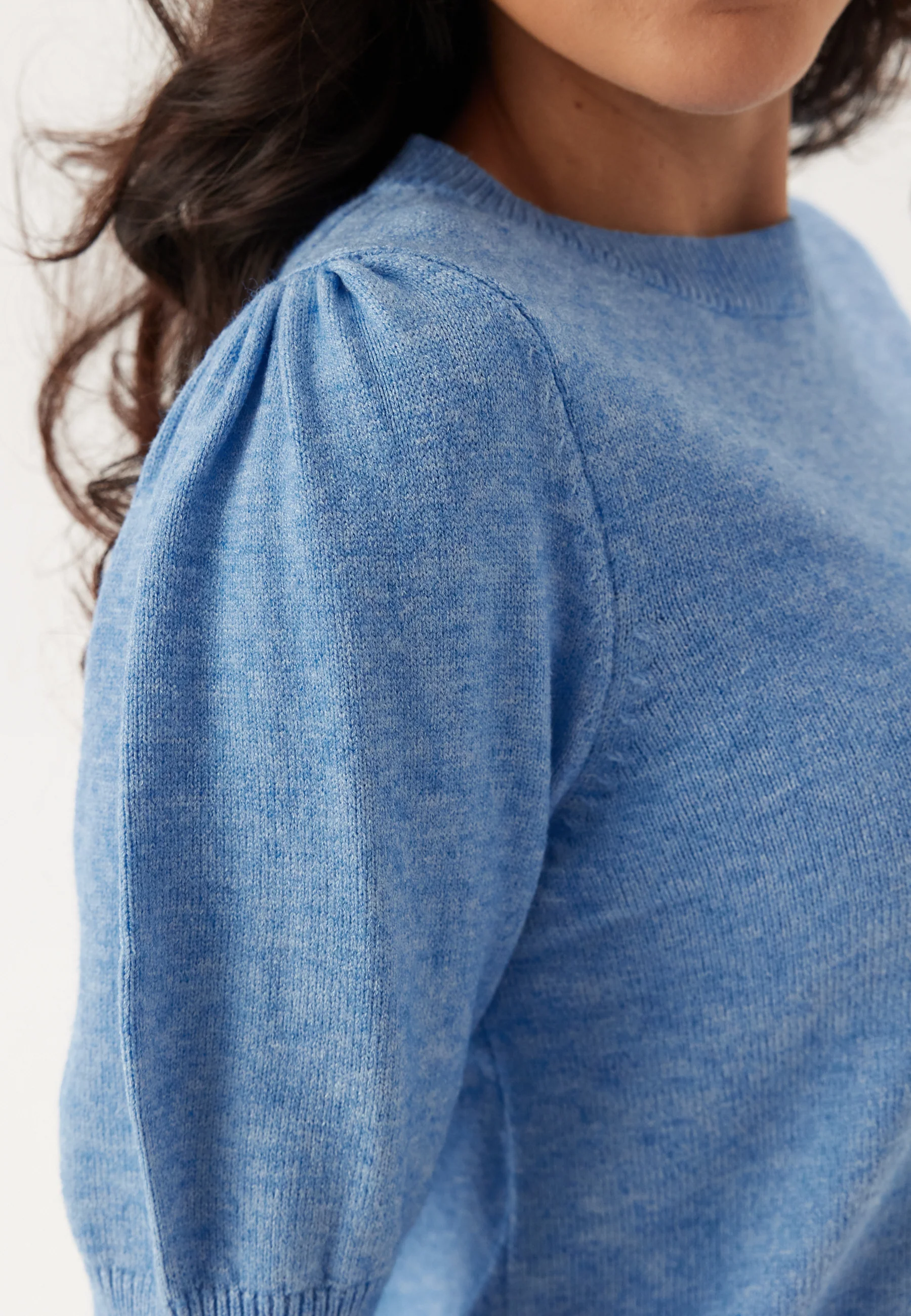 Viril 2/4 SLEEVE O-NECK KNIT T - Image 4