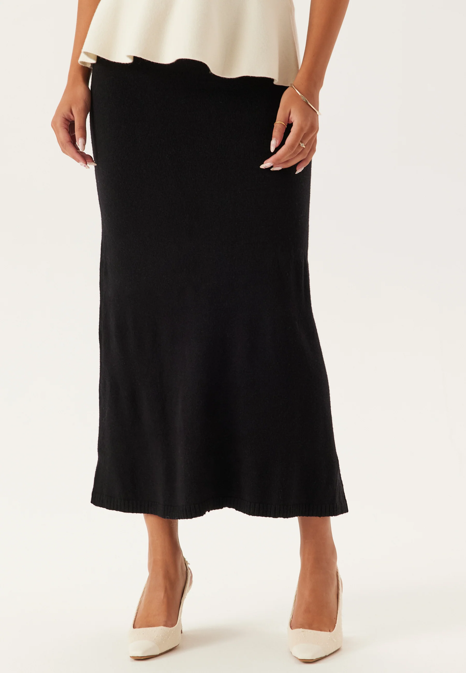 Viril Ankle Knit Skirt