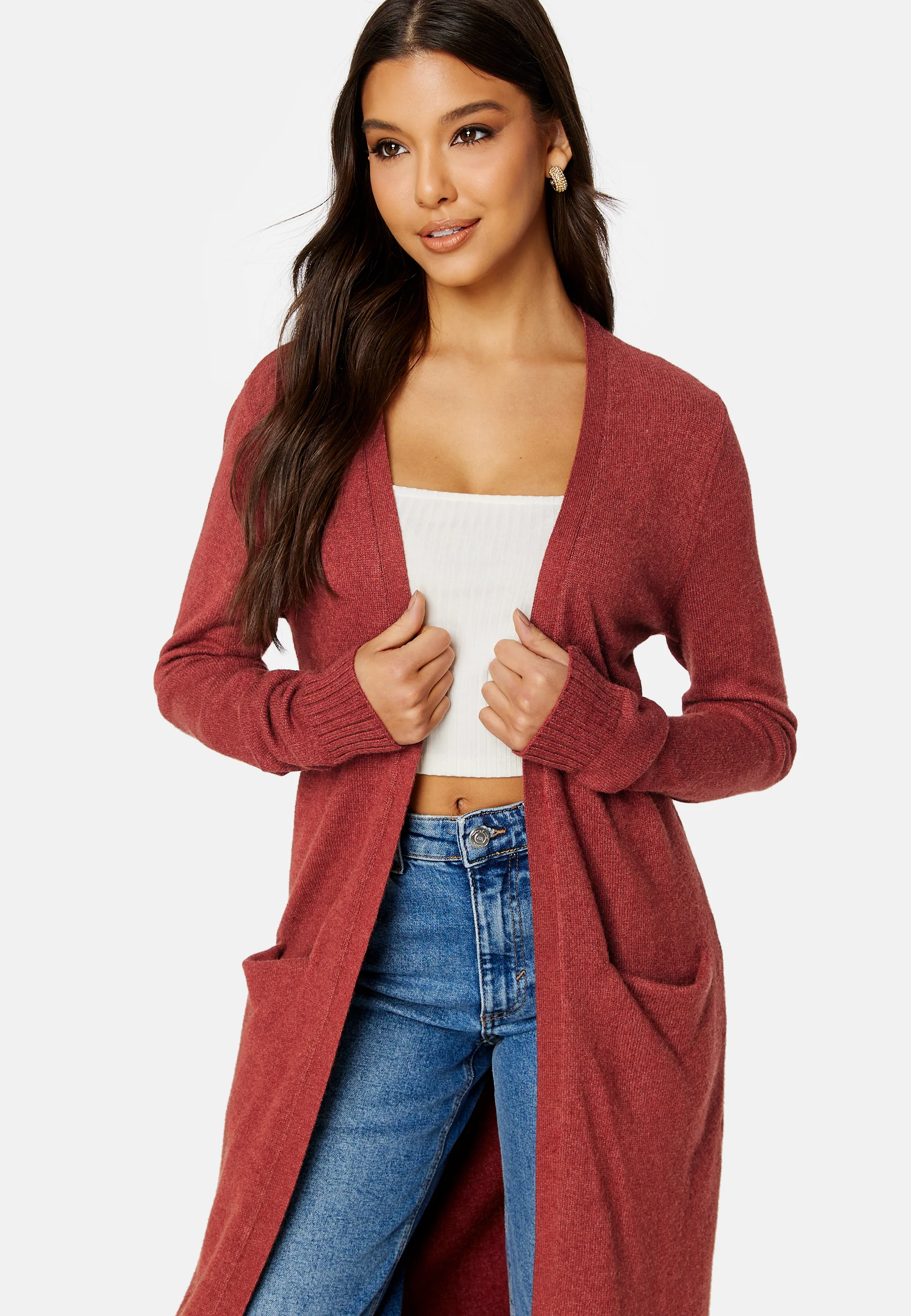 Viril Long Knit Cardigan - Image 3